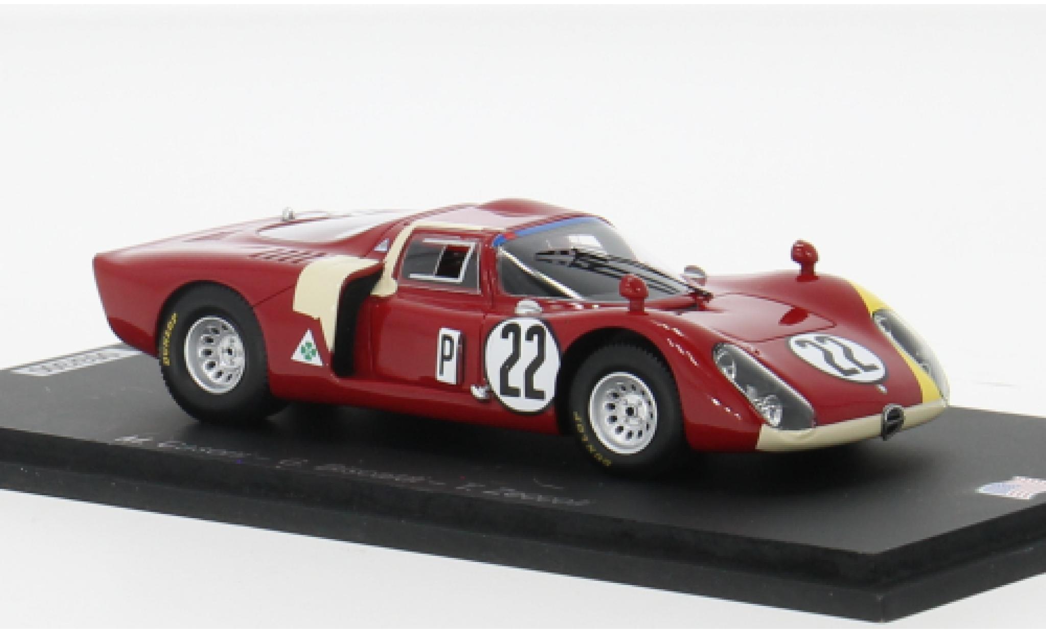 Alfa Romeo T33 1/43 Spark /2 24h Daytona 1968 #22 1:43 modelauto