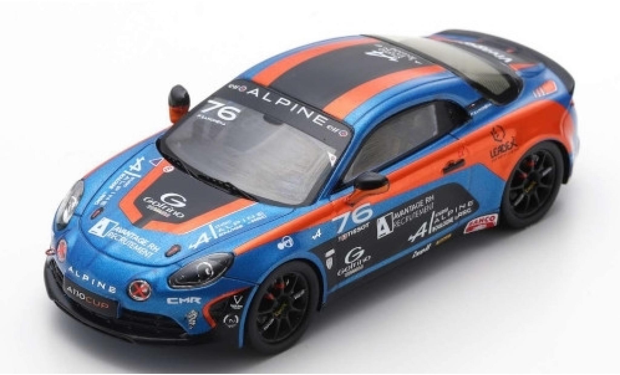 Alpine A110 1/43 Spark Cup No.76 Elf Europa Cup 2018 P.Sancinena modelauto