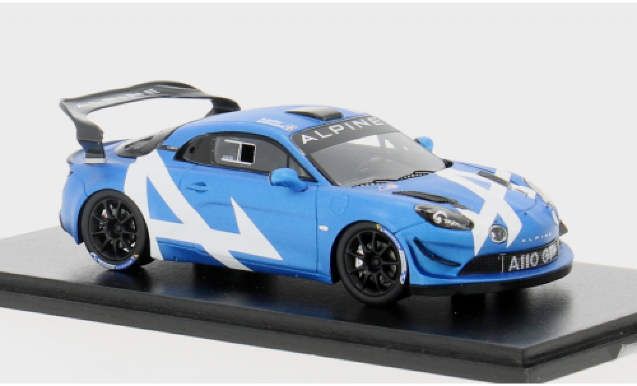 Alpine A110 1/43 Spark GT+ Presentation Rally du Mont Wit 2024 1:43 modelauto