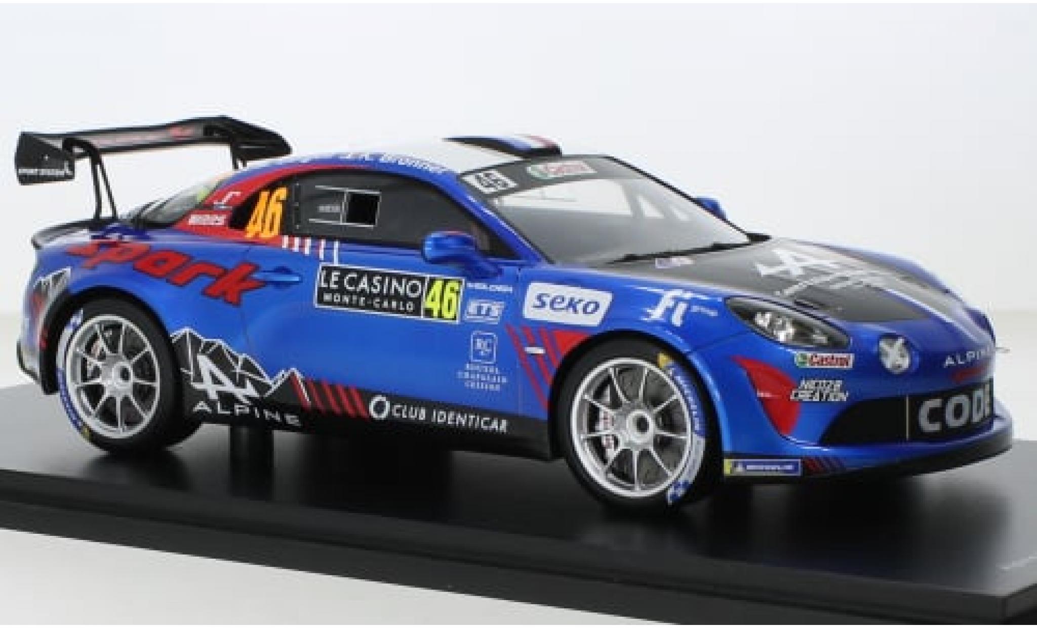 Alpine A110 1/18 Spark Rally RGT No.46 Rallye WM Rallye Monte Carlo 2022 1:18 modelauto