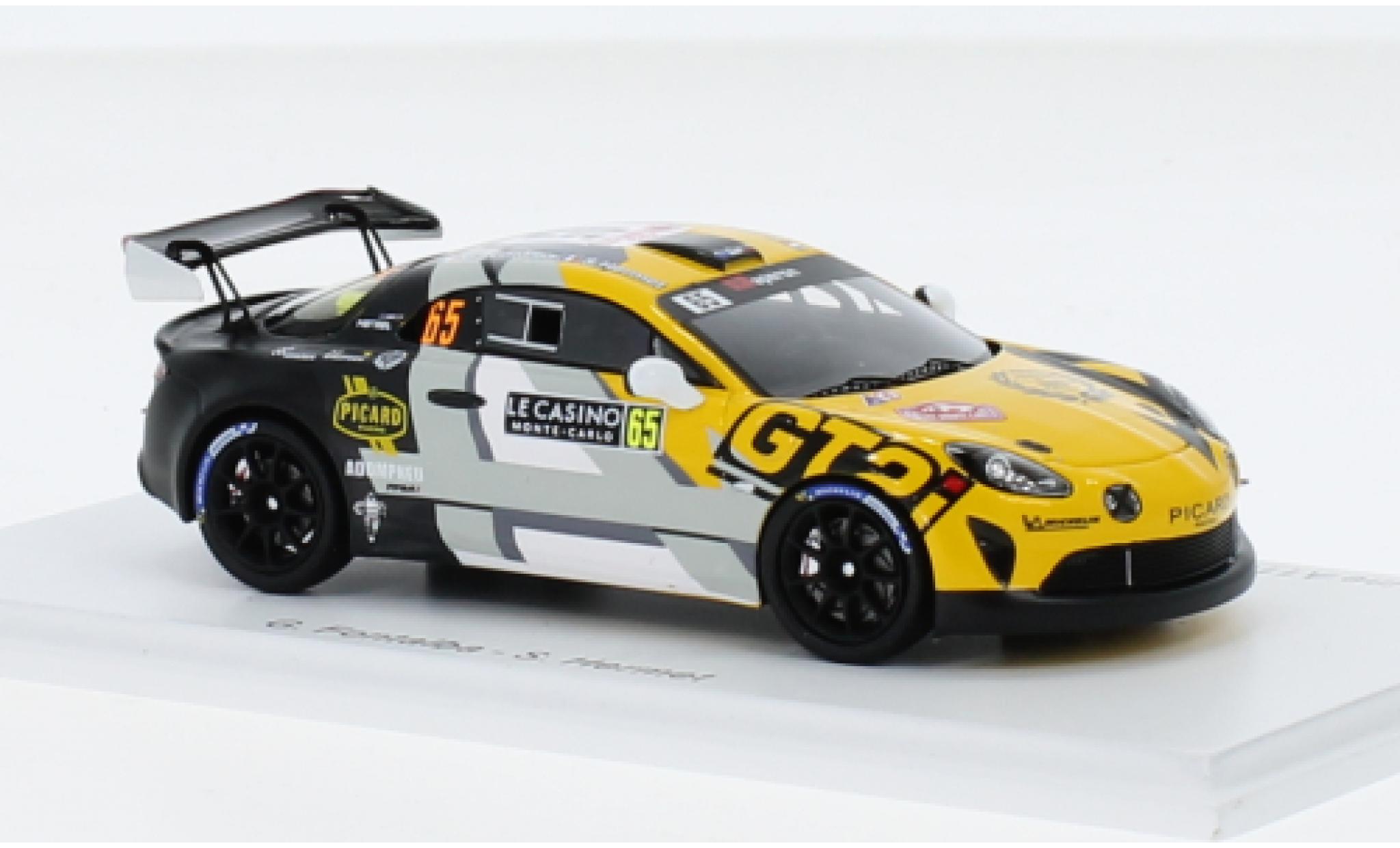 Alpine A110 1/43 Spark Rally RGT No.65 Picard Racing Rallye WM Rallye Monte Carlo 2023 1:43 modelauto