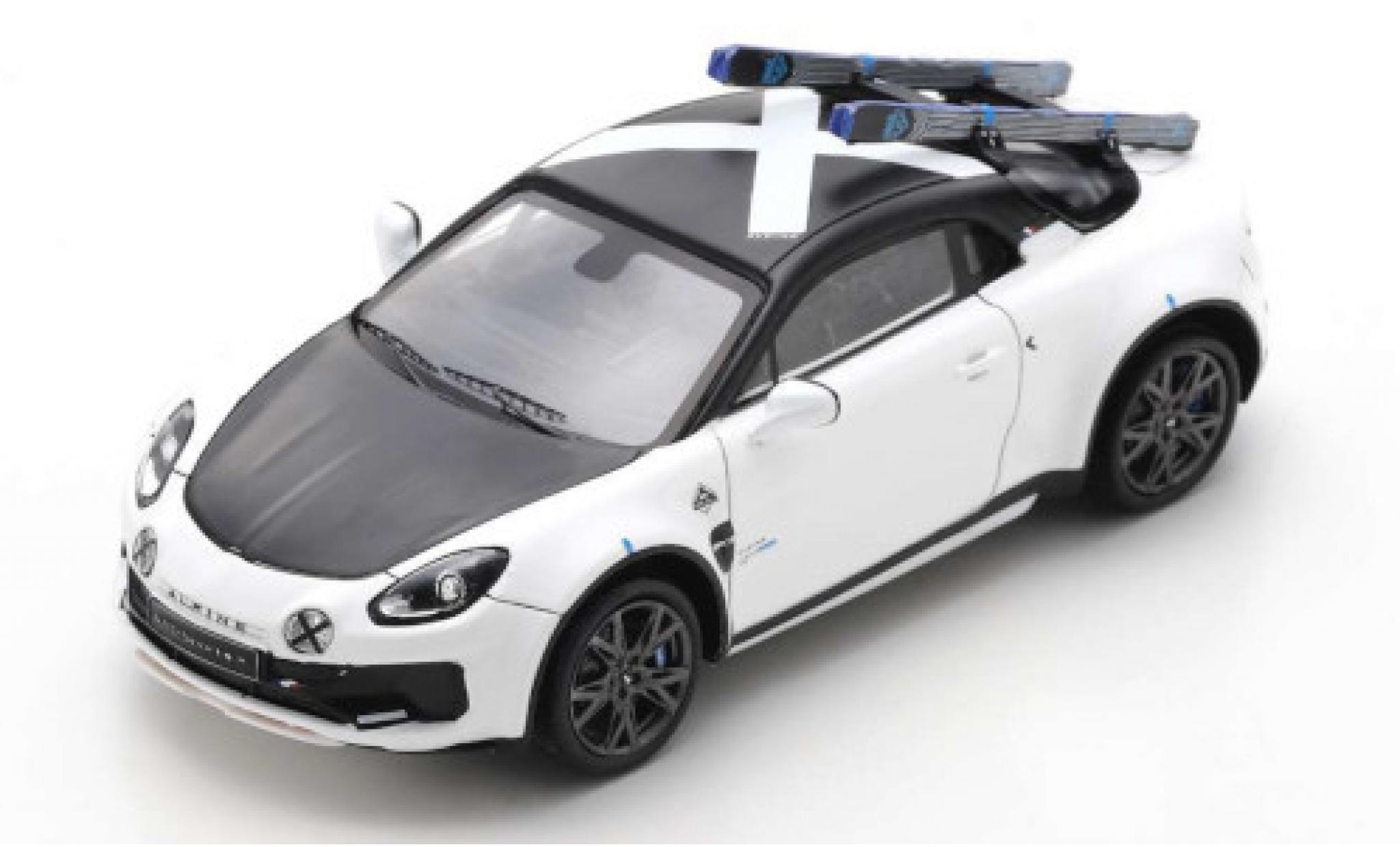 Alpine A110 1/43 Spark Sport X wit/zwart 2020 modelauto