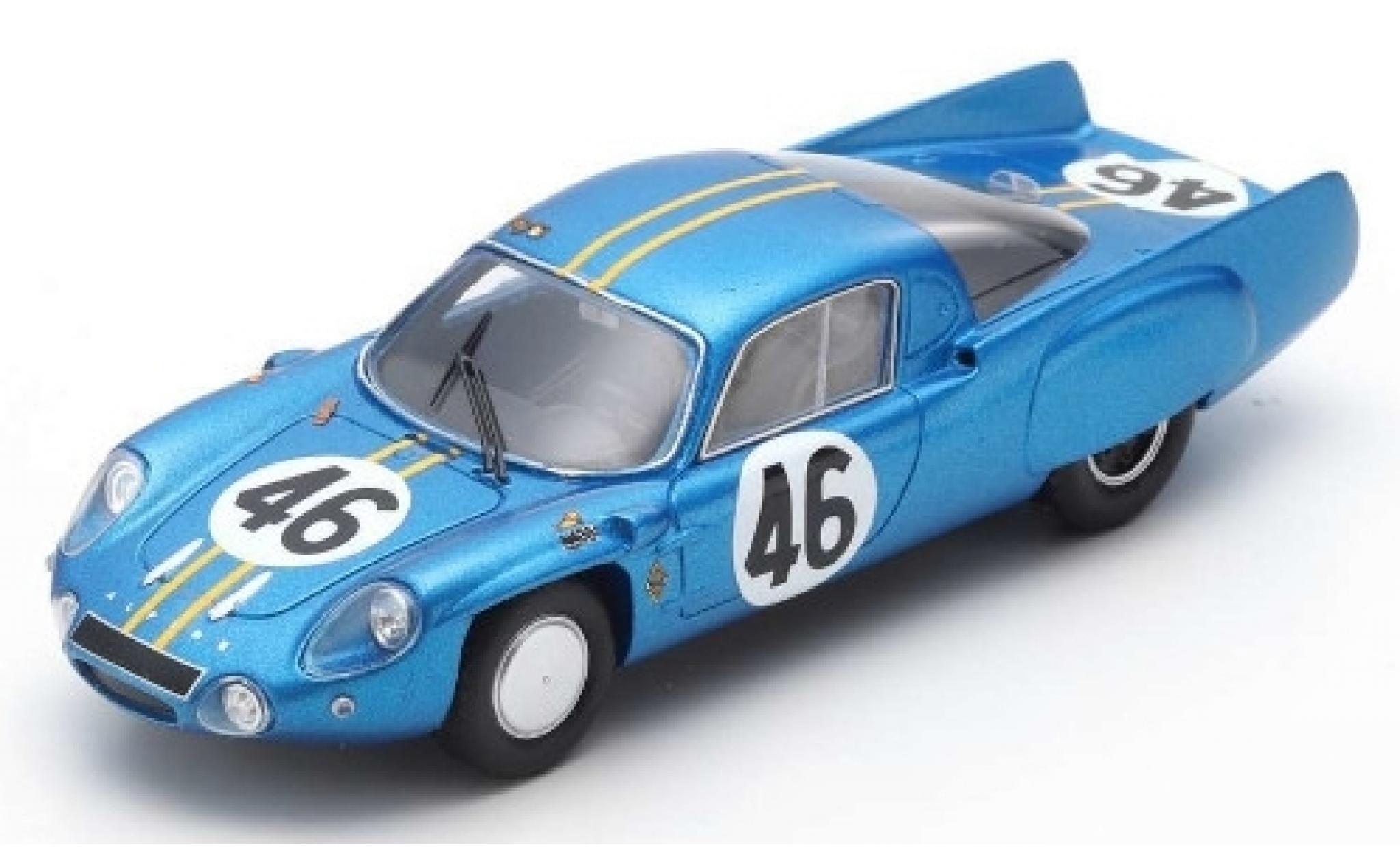 Alpine A210 1/43 Spark No.46 24h Le Mans 1966 M.Bianchi/J.Vinatier modelauto