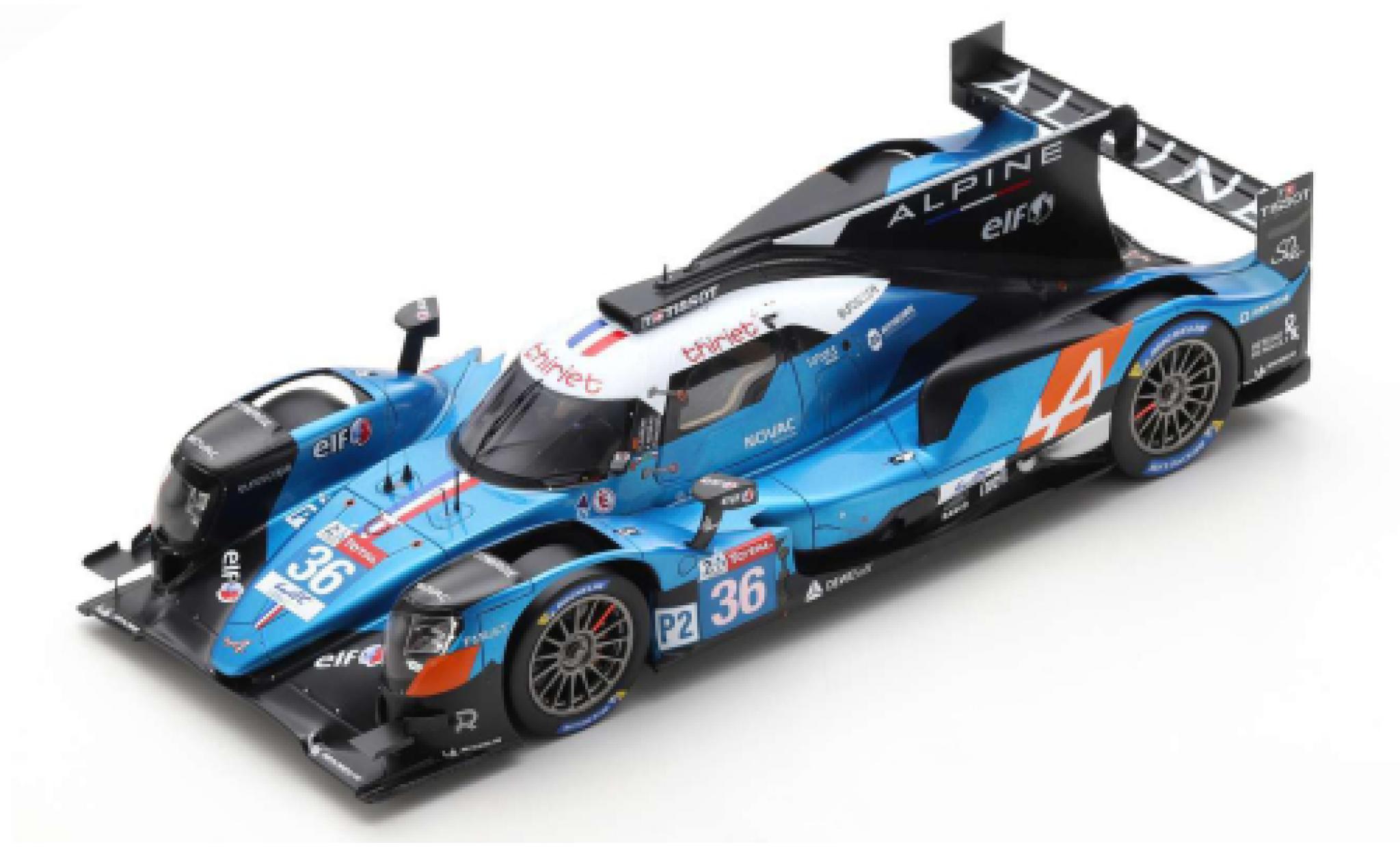Alpine A470 1/18 Spark - Gibson No.36 Signatech ELF 24h Le Mans 2020 T.Laurent/A.Negrao/P.Ragues modelauto