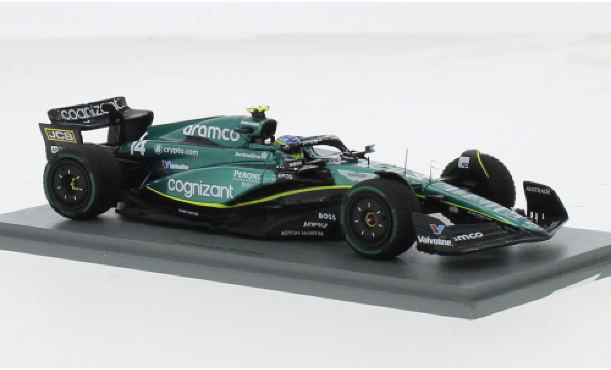 Aston Martin AMR2 1/43 Spark 3 No.14 Aramco Cognizant F1 Team Cognizant Formel 1 GP Niederlande 2023 1:43 modelauto