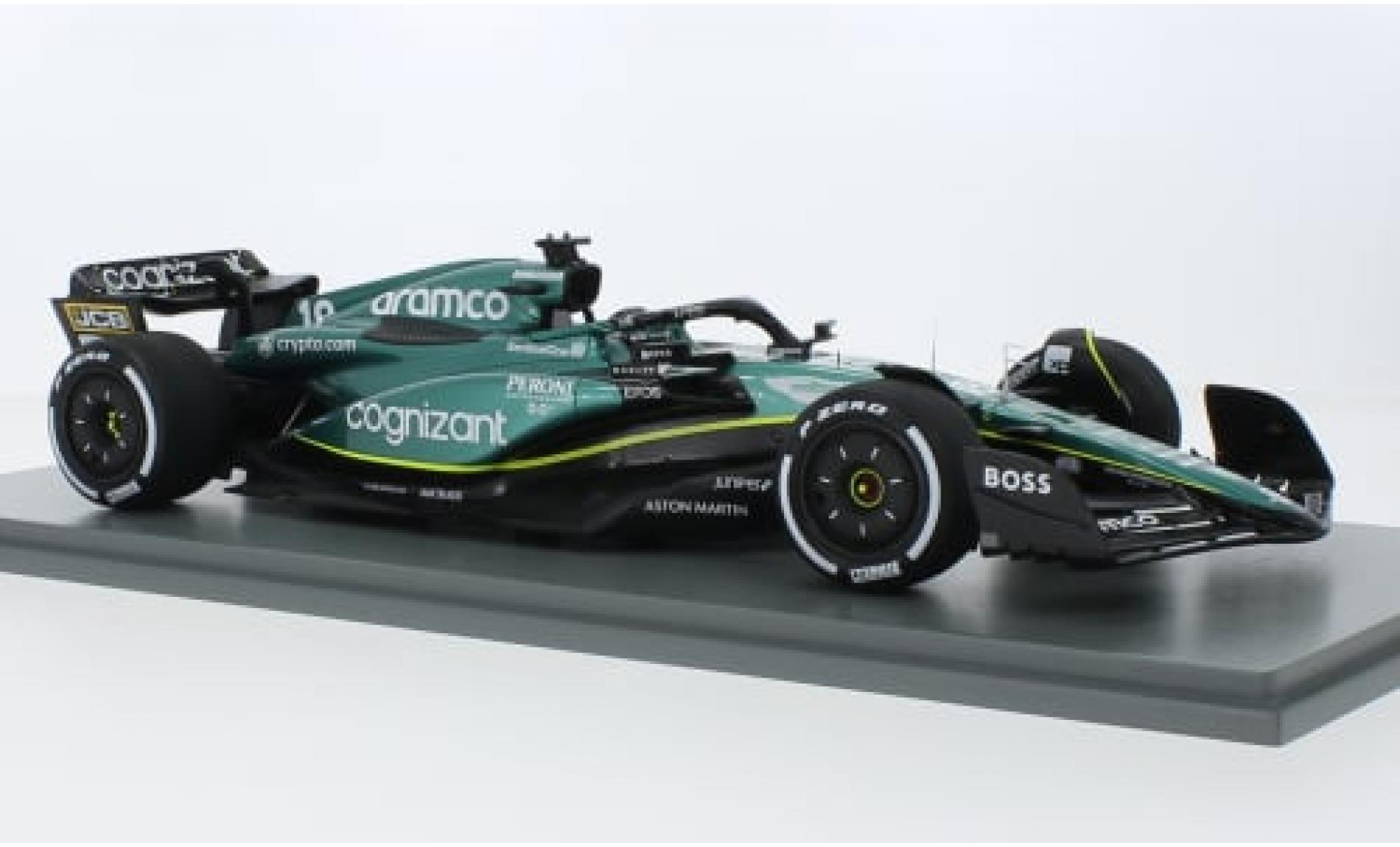 Aston Martin AMR2 1/18 Spark 3 No.18 Aramco Cognizant F1 Team Cognizant Formel 1 GP Bahrain 2023 1:18 modelauto