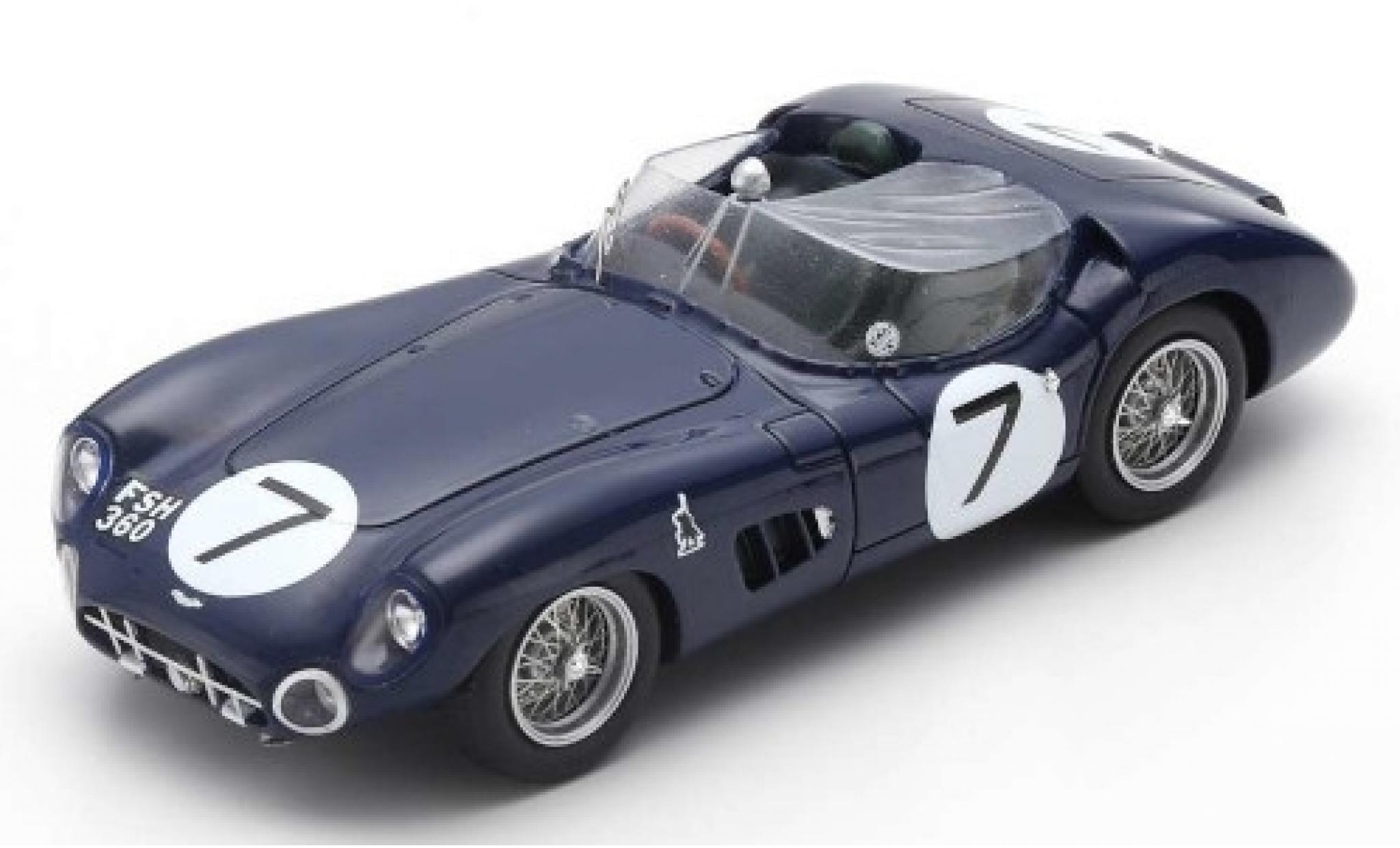 Aston Martin DBR1 1/43 Spark RHD No.7 24h Le Mans 1960 J.Clark/R.Salvadori modelauto