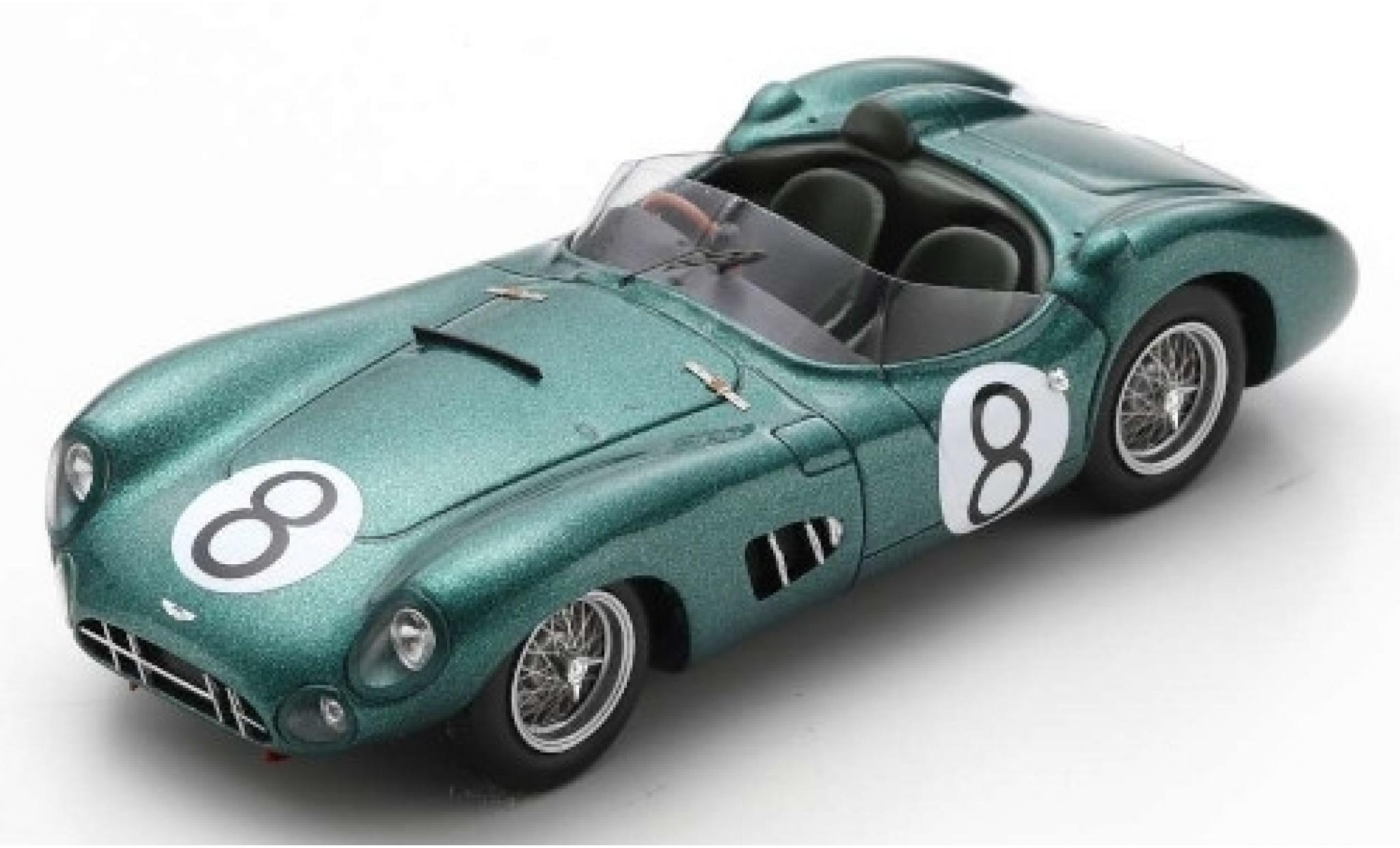 Aston Martin DBR1 1/43 Spark RHD No.8 Major Ian B. Baillie 24h Le Mans 1960 I.Baillie/J.Fairman modelauto