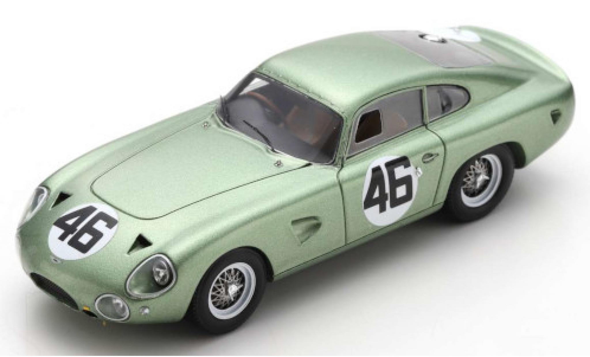 Aston Martin DP214 1/43 Spark RHD No.46 Coppa InterEuropa Monza 1963 R.Salvadori modelauto