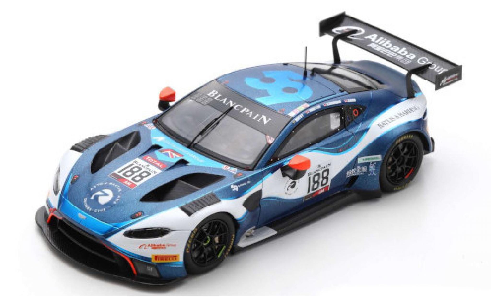Aston Martin Vantage 1/43 Spark AMR GT3 No.188 Garage 59 24h Spa 2019 A.West/C.Harris/C.Goodwin/R.Gunn modelauto