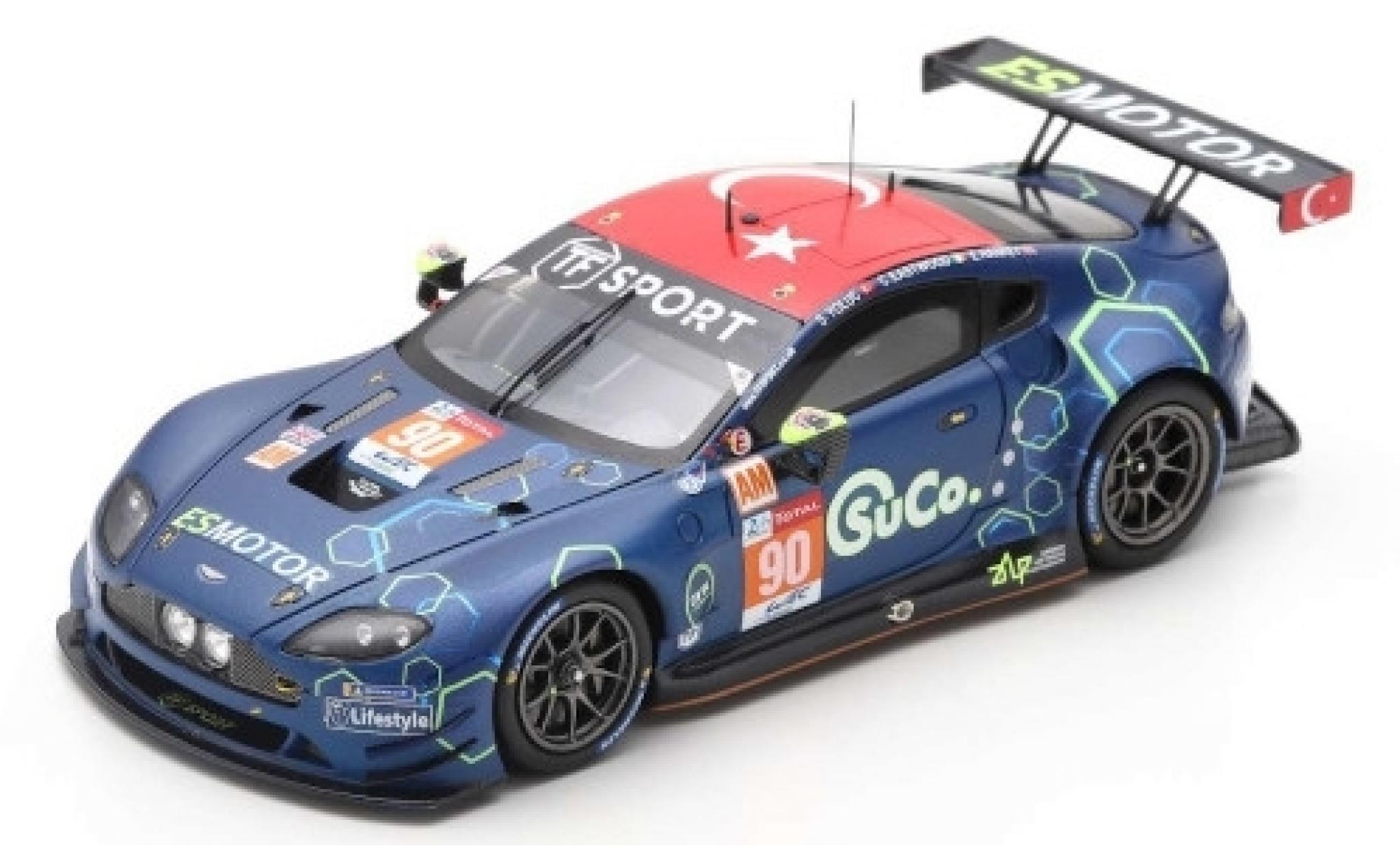 Aston Martin Vantage 1/43 Spark GTE No.90 TF Sport 24h Le Mans 2019 S.Yoluc/E.Hankey/C.Eastwood modelauto