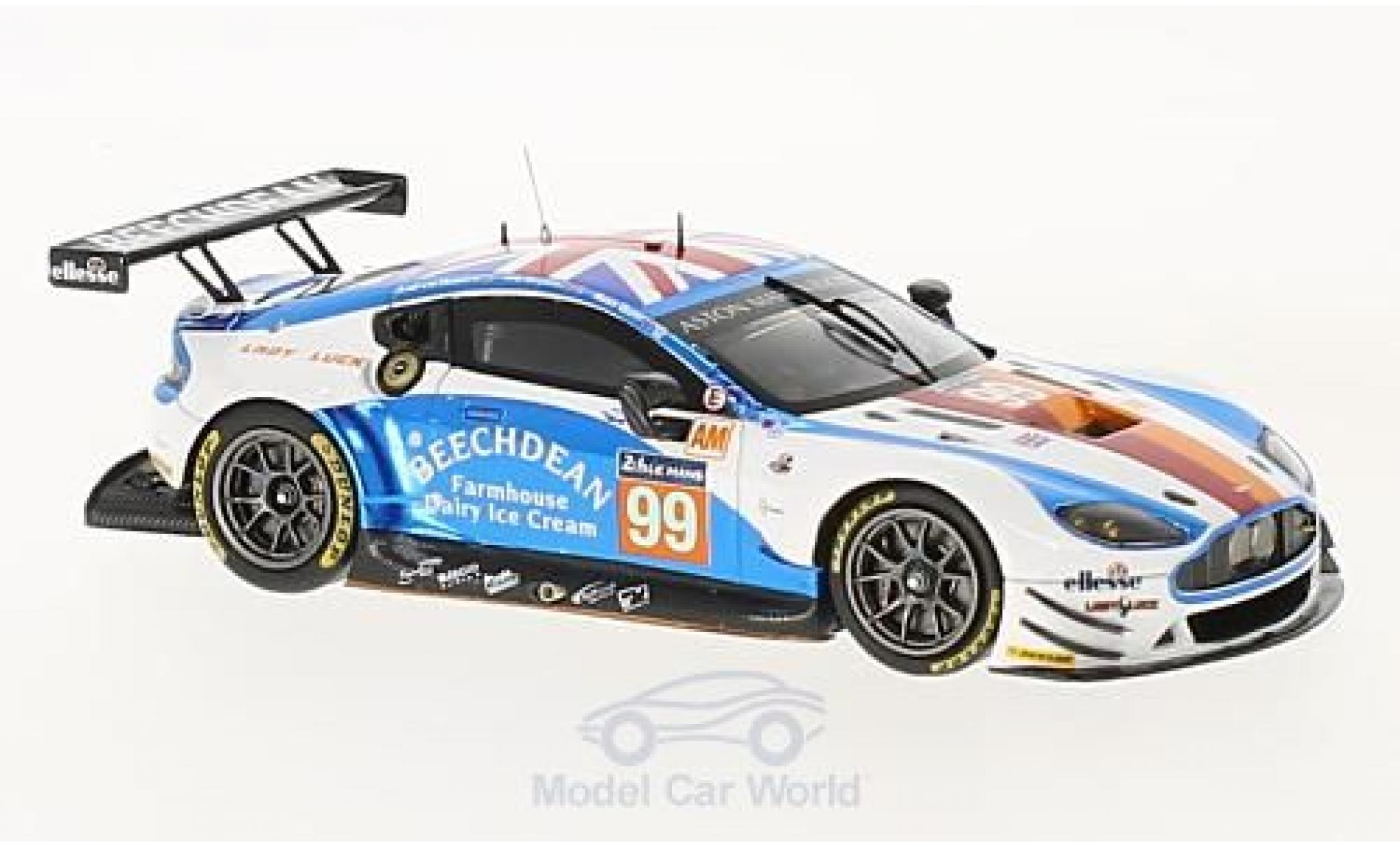 Aston Martin Vantage 1/43 Spark GTE No.99 Beechdean AMR 24h Le Mans 2017 A.Howard/R.Gunn/O.Bryant modelauto