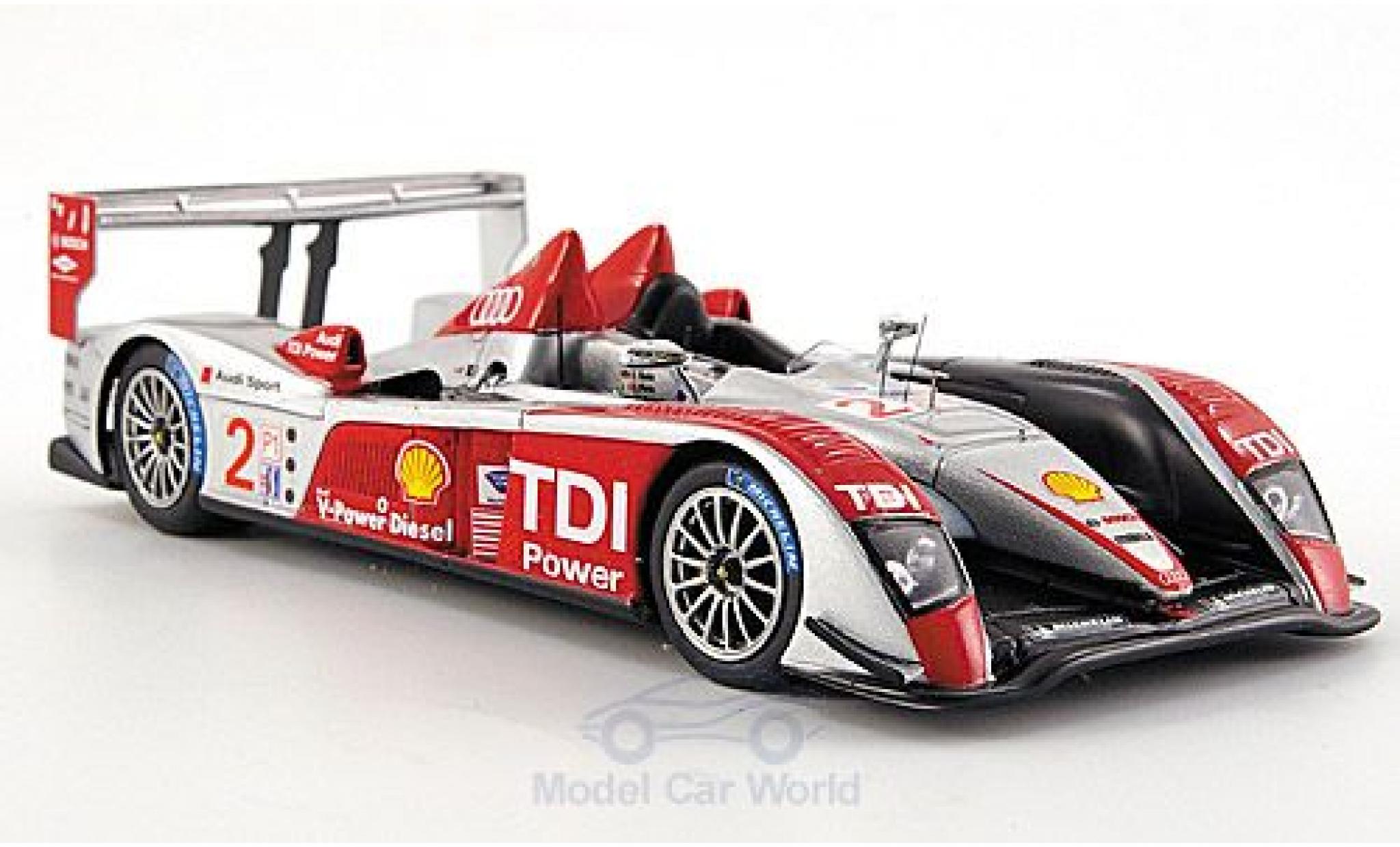 Audi R10 2007 1/43 Spark TDI No.2 12h Sebring 2007 F.Biela/E.Pirro/M.Werner modelauto
