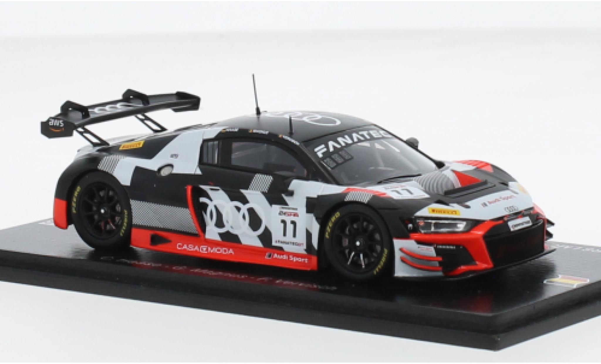 Audi R8 1/43 Spark LMS GT3 EVO II No.11 Sport Team Comtoyou 24h Spa 2023 1:43 modelauto