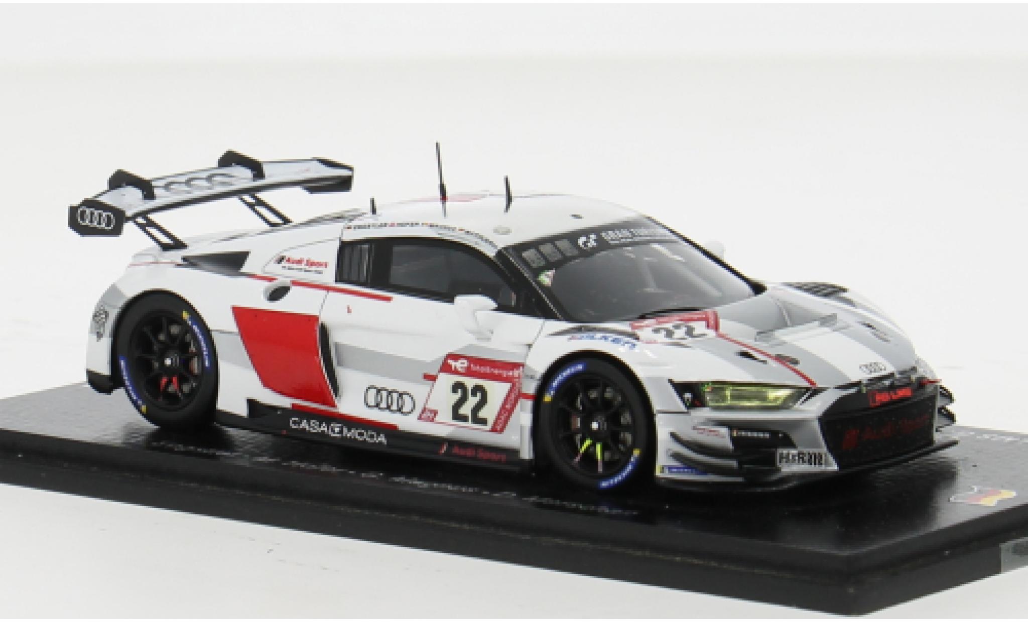 Audi R8 1/43 Spark LMS GT3 EVO II No.22 Sport Team Car Collection 24h N&uuml;rburgring 2023 1:43 modelauto