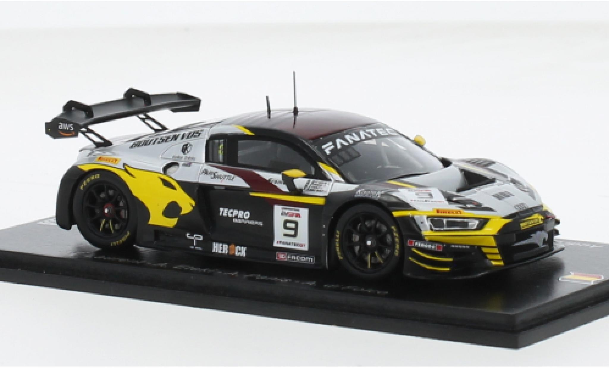 Audi R8 1/43 Spark LMS GT3 EVO II No.9 Boutsen VDS 24h Spa 2023 1:43 modelauto