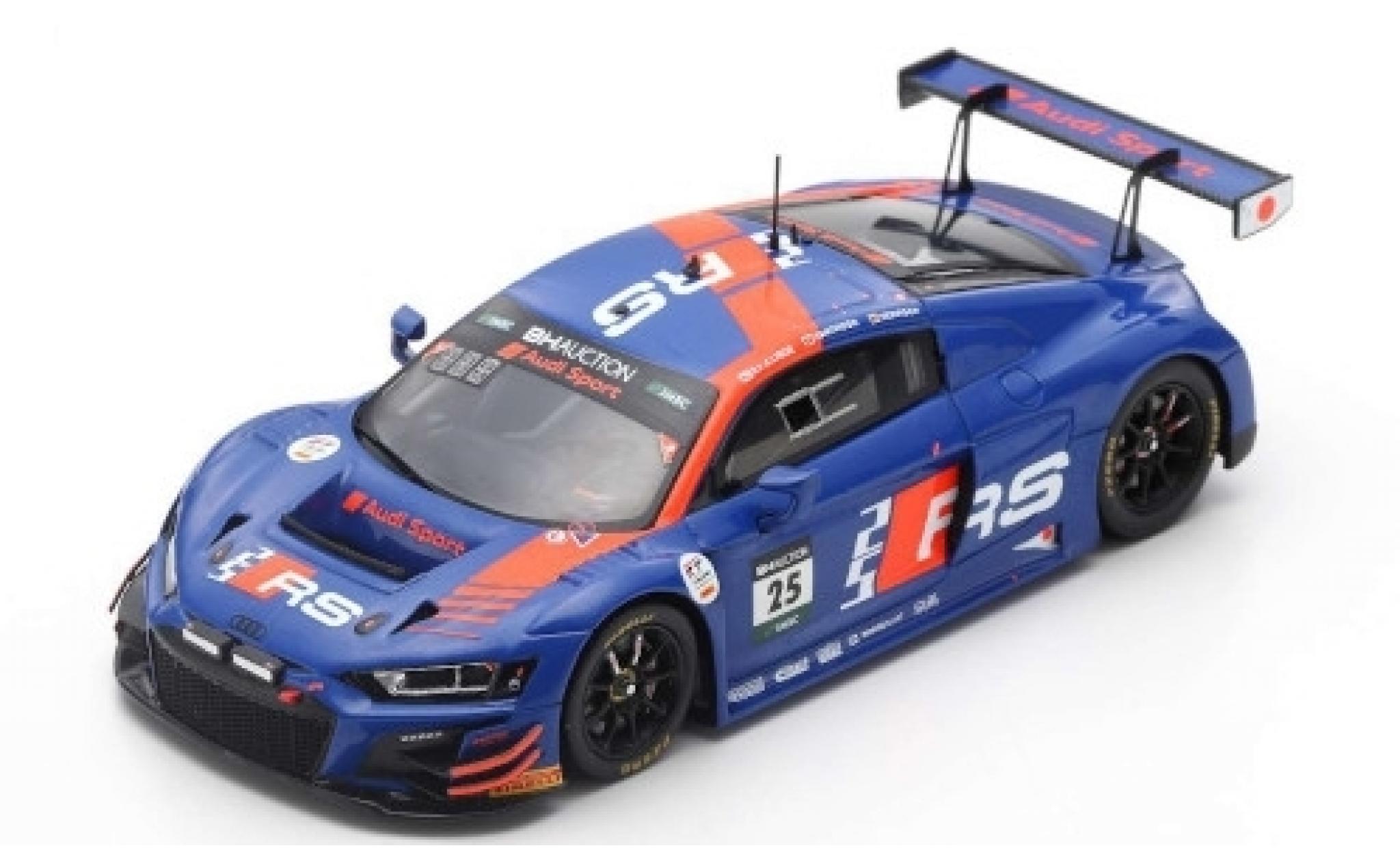 Audi R8 1/43 Spark LMS GT3 No.25 Sport Team WRT 10H Suzuka 2019 D.Vanthoor/K.van le Linde/F.Vervisch modelauto