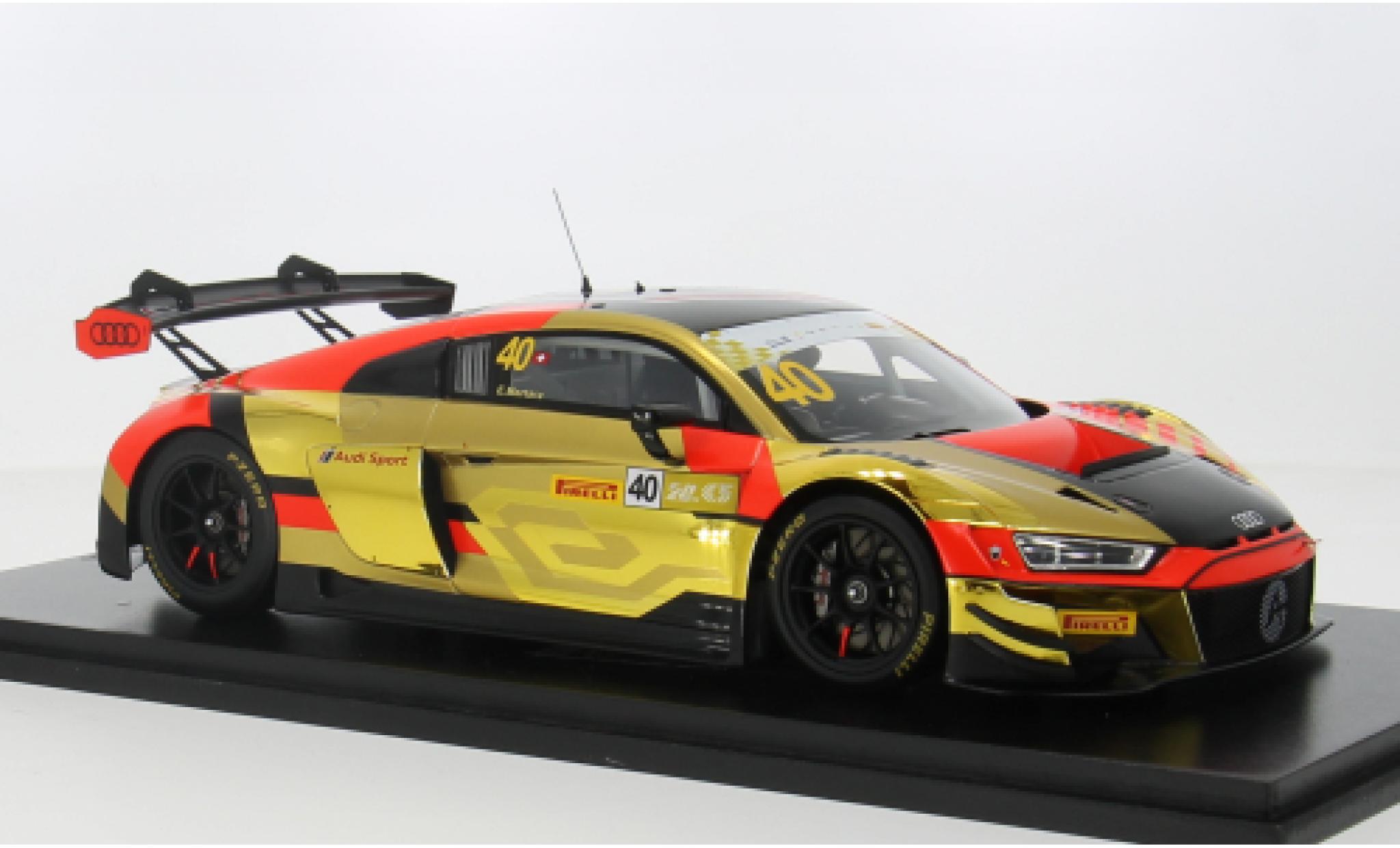 Audi R8 1/18 Spark LMS GT3 No.40 Sport Asia Team Absolute Fia GT World Cup Macau 2023 1:18 modelauto