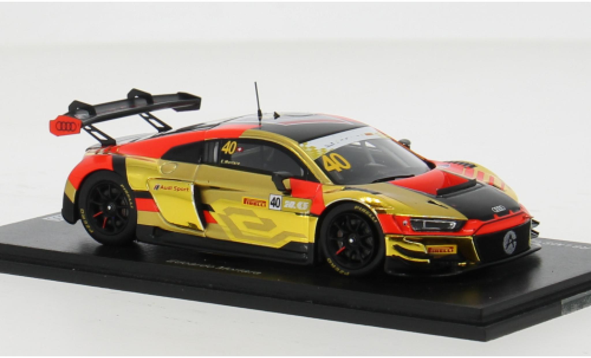 Audi R8 1/43 Spark LMS GT3 No.40 Sport Asia Team Absolute Fia GT World Cup Macau 2023 1:43 modelauto