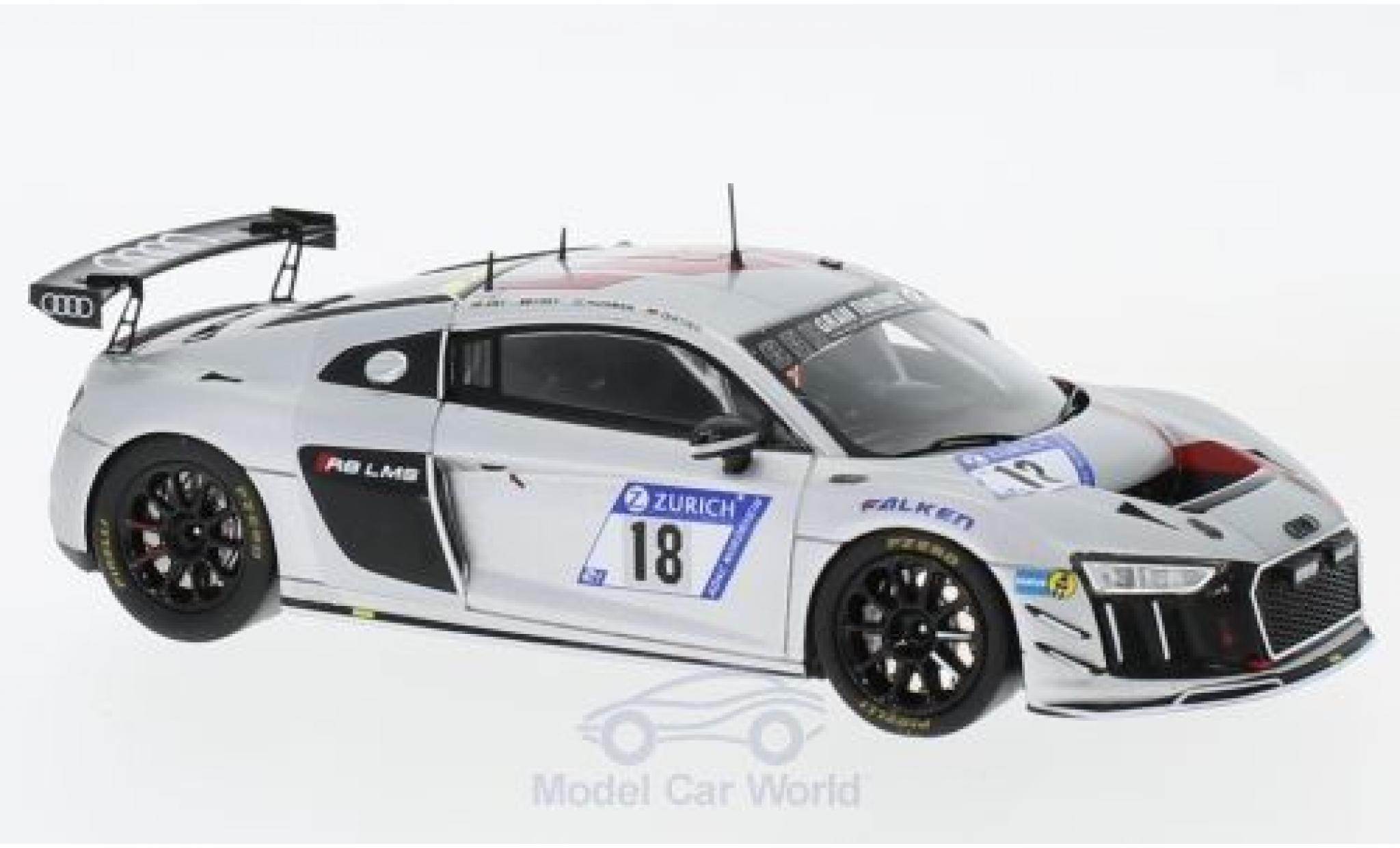 Audi R8 1/43 Spark LMS GT4 No.18 Sport Team Phoenix 24h N&uuml;rburgring 2017 C.Abt/R.Frey/P.Huisman/P.Terting modelauto