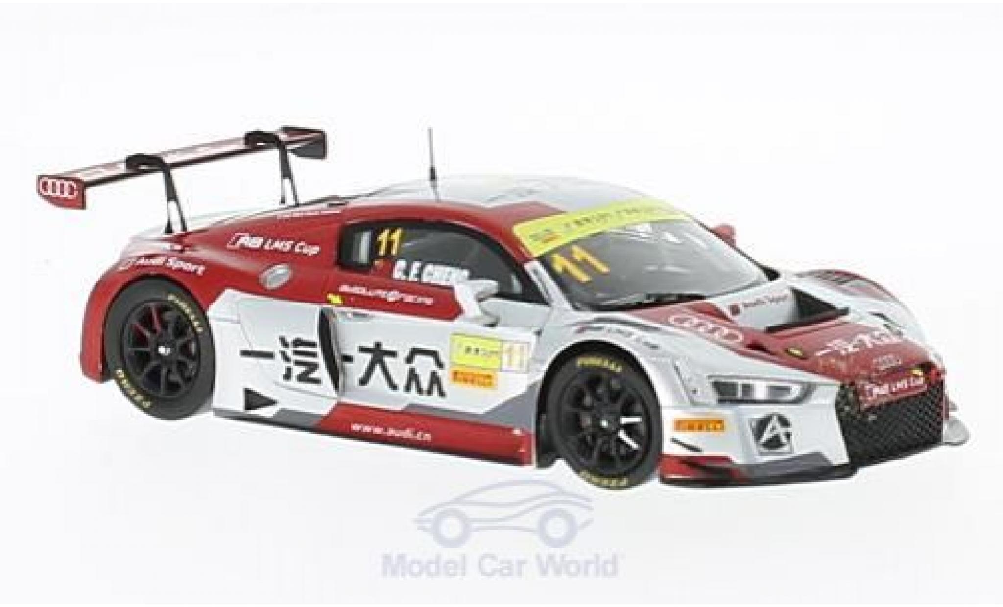 Audi R8 1/43 Spark LMS No.11 Absolute Racing Macau GT Cup 2016 C.F.Cheng modelauto