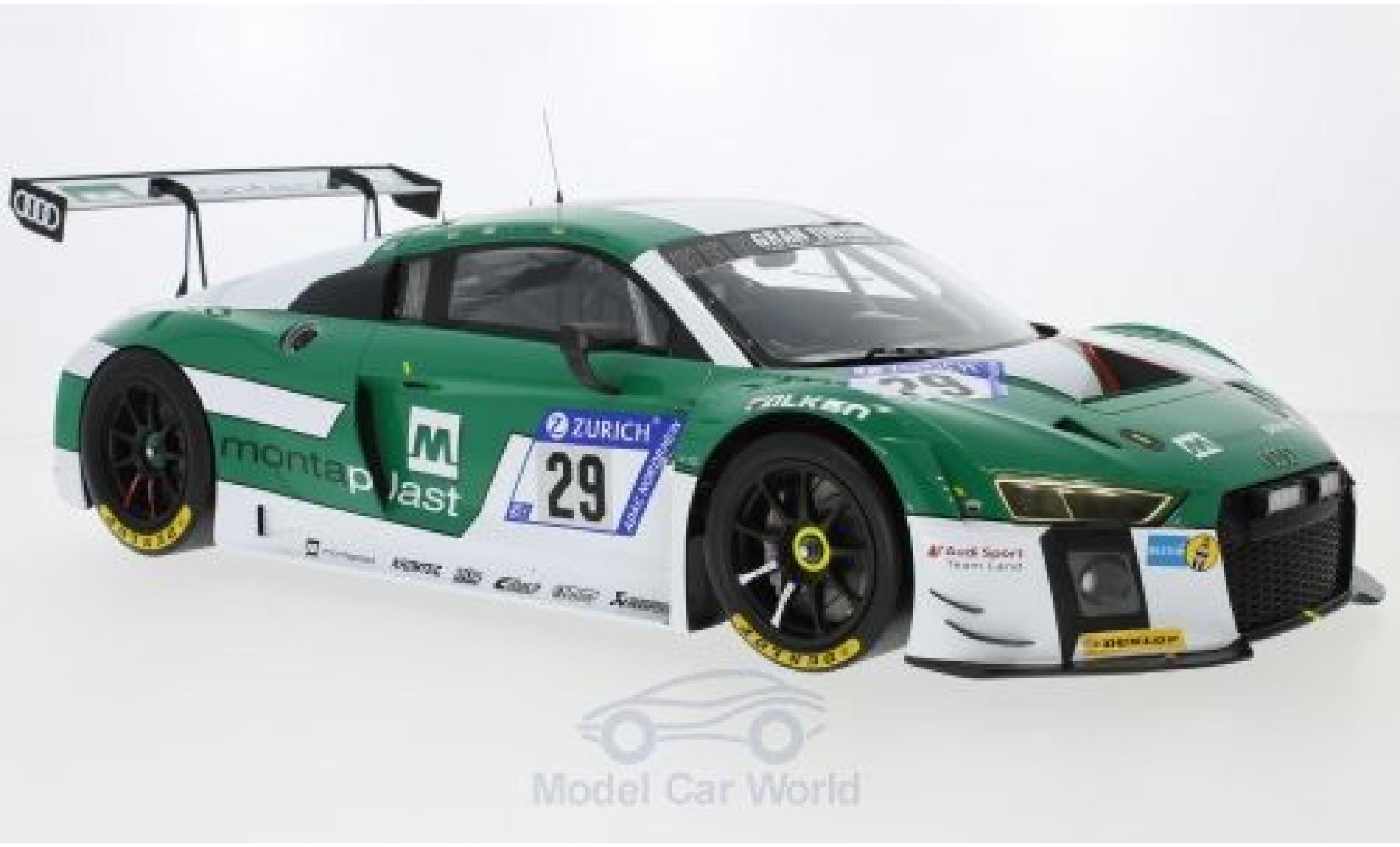 Audi R8 1/12 Spark LMS No.29 Sport Team Land 24h N&uuml;rburgring 2017 C.de Phillippi/C.Mies/M.Winkelhock/K.van der Linde modelauto