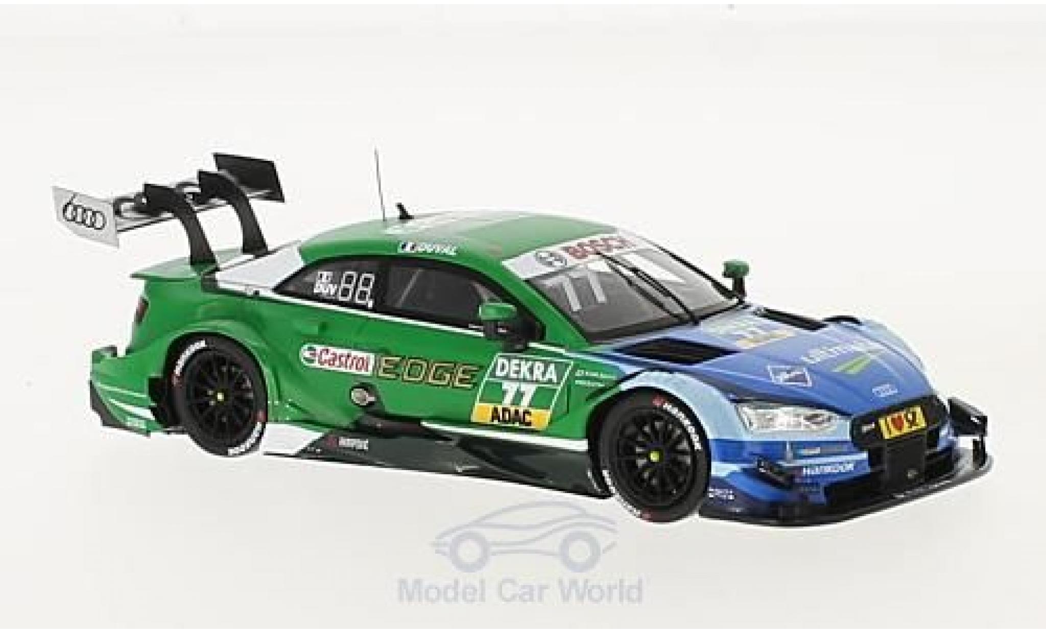 Audi RS5 DTM 1/43 Spark RS 5 DTM No.77 Sport Team Phoenix ARAL ultimate / Castrol EDGE DTM 2017 L.Duval modelauto
