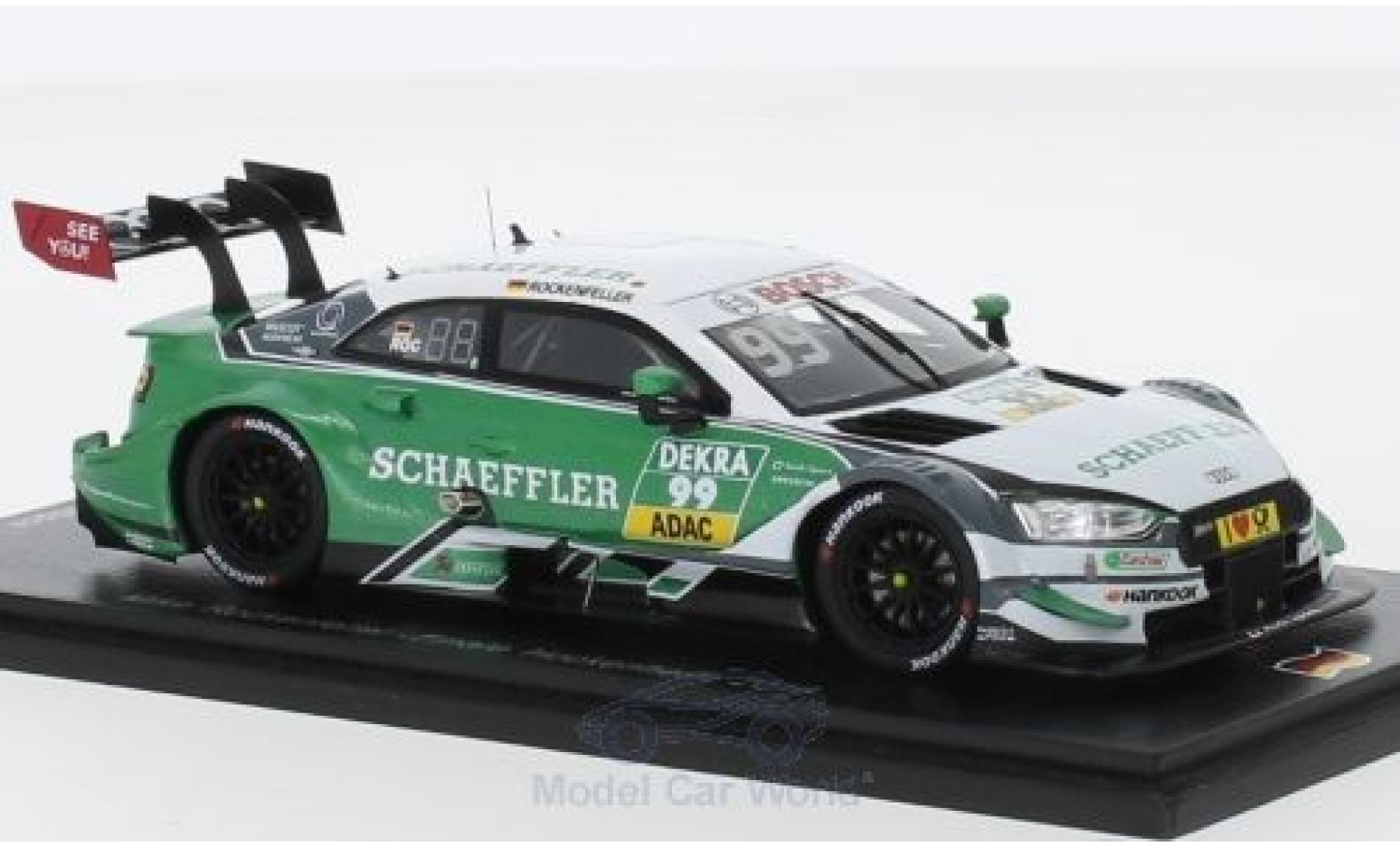 Audi RS5 1/43 Spark RS 5 DTM No.99 Sport Team Phoenix DTM Hockenheim 2018 M.Rockenfeller modelauto