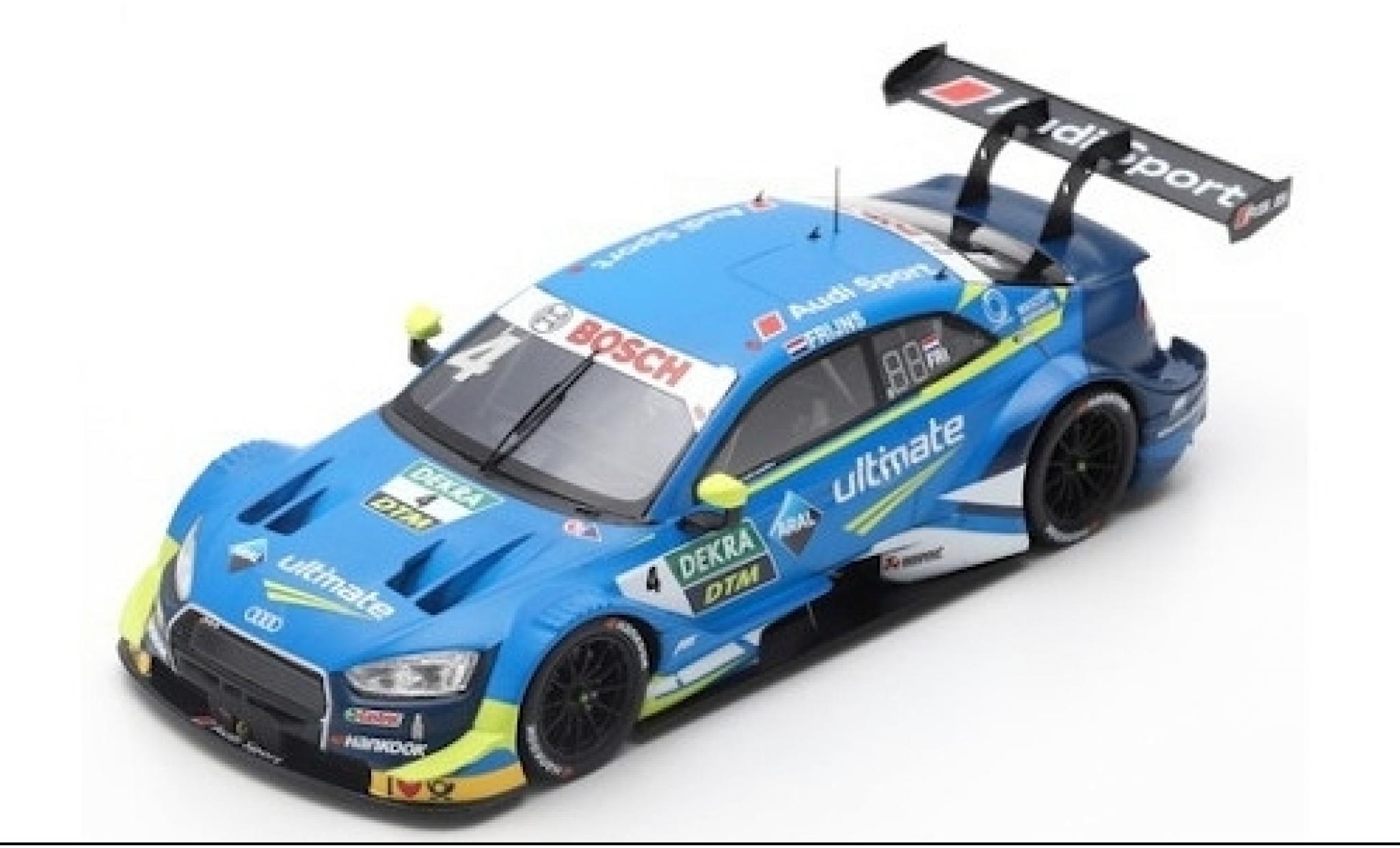Audi RS5 1/43 Spark RS 5 No.4 Sport Team Abt Sportsline ARAL DTM 2019 R.Frijns modelauto
