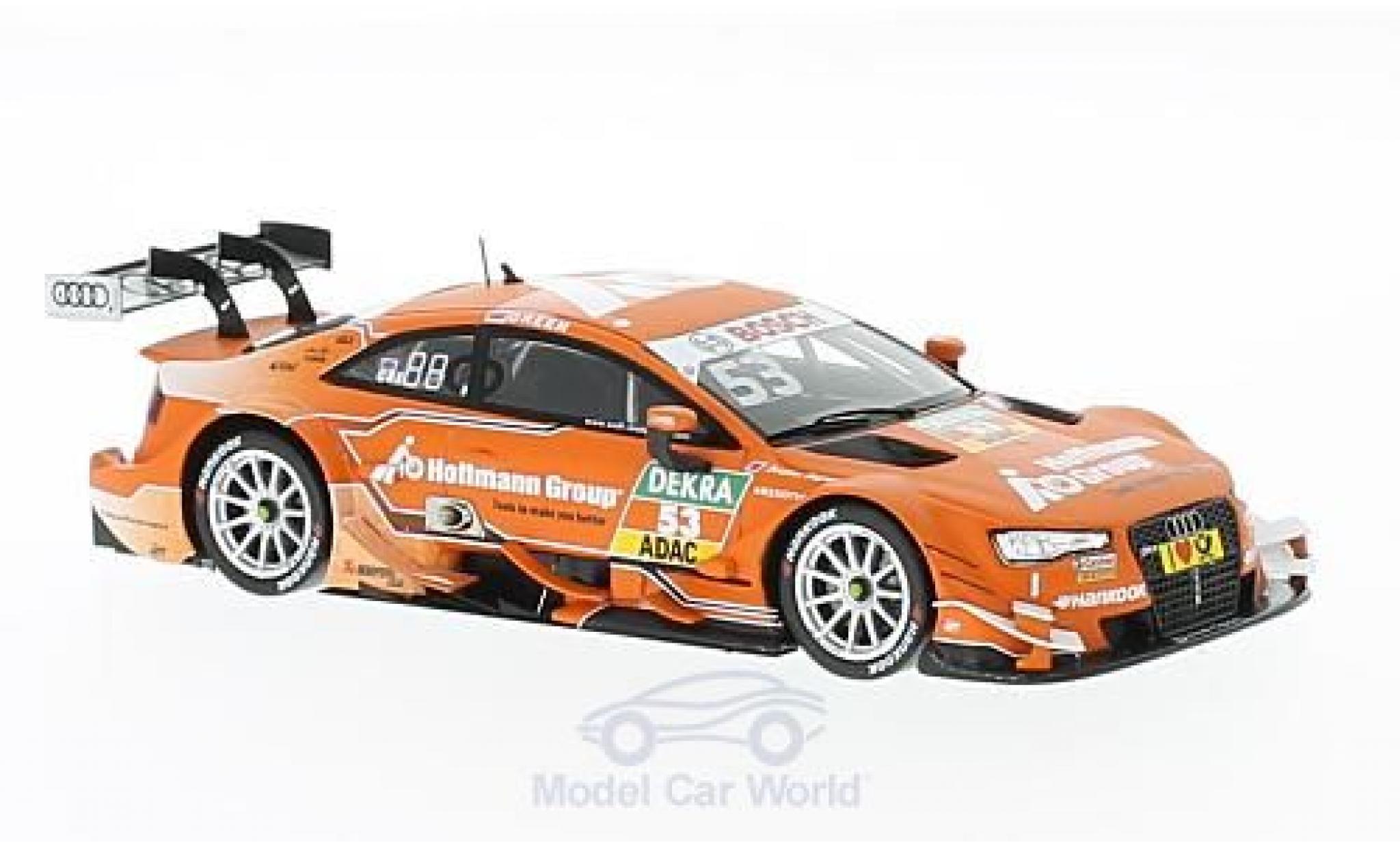 Audi RS5 DTM 1/43 Spark DTM No.53 Sport Team Rosberg Hoffmann Group DTM 2016 J.Green modelauto