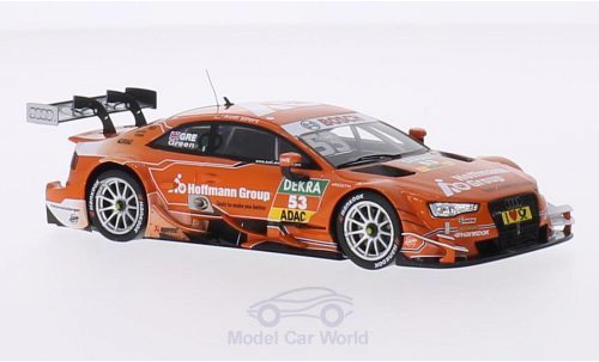 Audi RS5 DTM 1/43 Spark DTM No.53 Sport Team Rosberg Hoffmann Group DTM J.Green modelauto