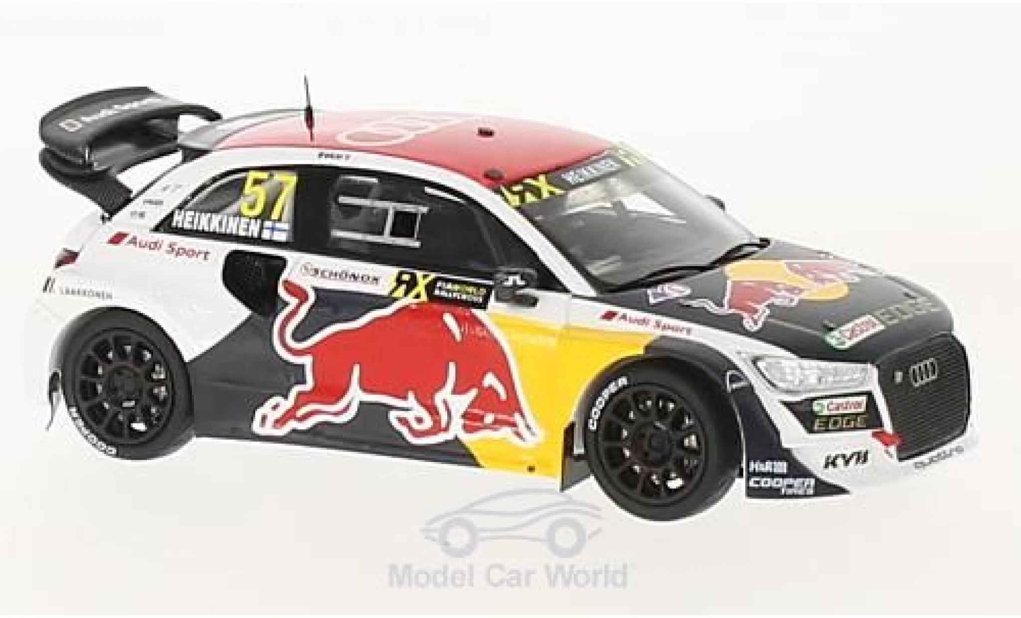 Audi S1 1/43 Spark EKS RX quattro No.57 Rallye-Cross Hockenheim 2017 T.Heikkinen modelauto
