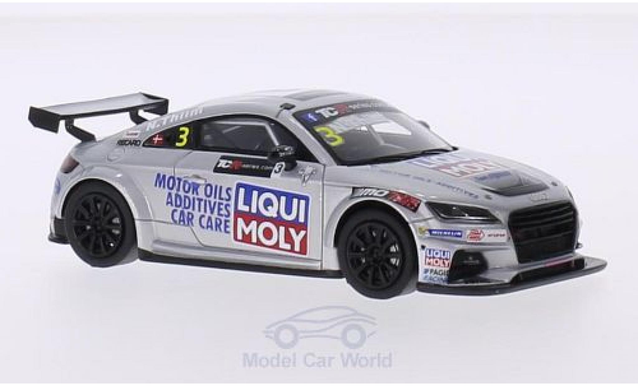 Audi TT 1/43 Spark No.3 MoTec Liqui Moly TCR International Series 2015 N.Thiim modelauto