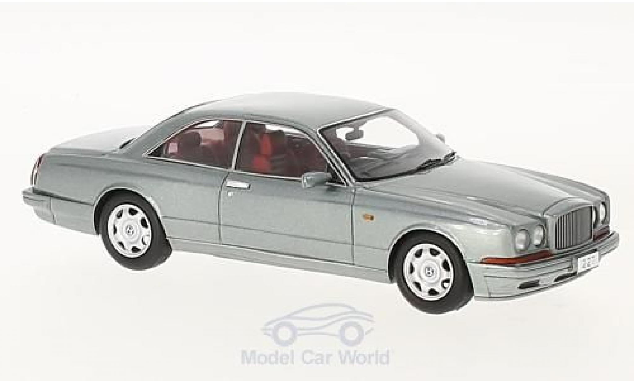 Bentley Continental T 1/43 Spark R metallic grijs RHD 1991 modelauto