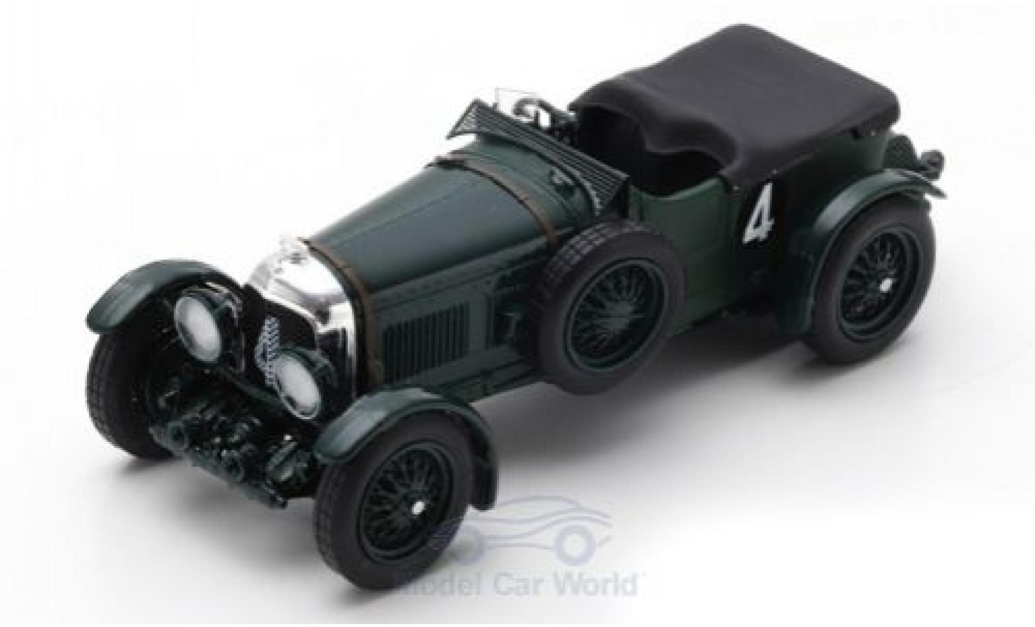 Bentley Speed 6 1/43 Spark Speed Six RHD No.4 24h Le Mans 1930 W.Barnato/G.Kidston modelauto