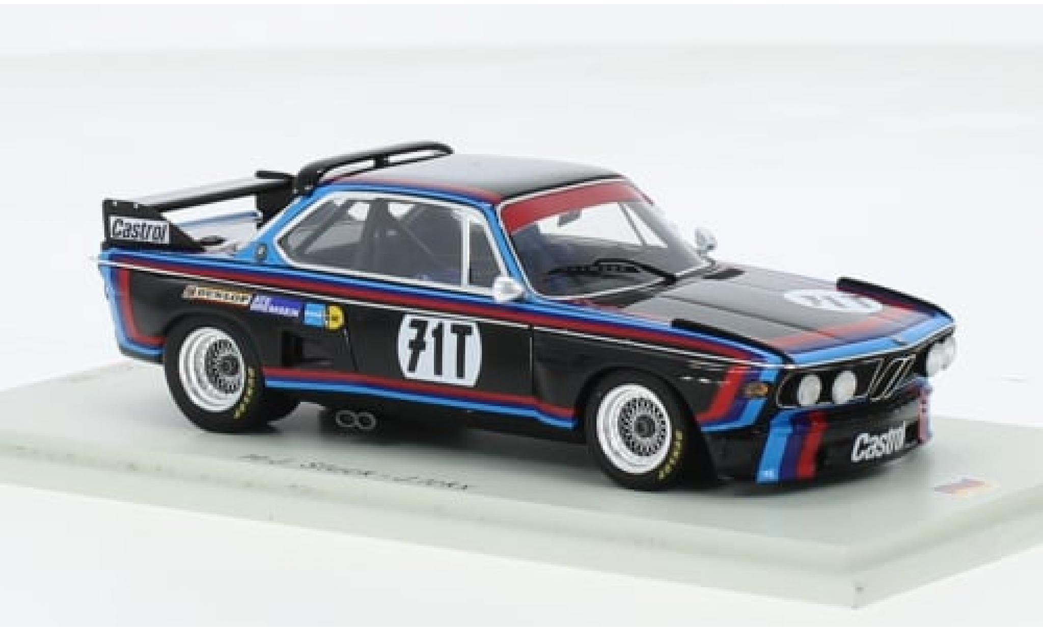 Bmw 3.0 1/43 Spark CSL No.71 1000 Km N&uuml;rburgring 1974 1:43 modelauto