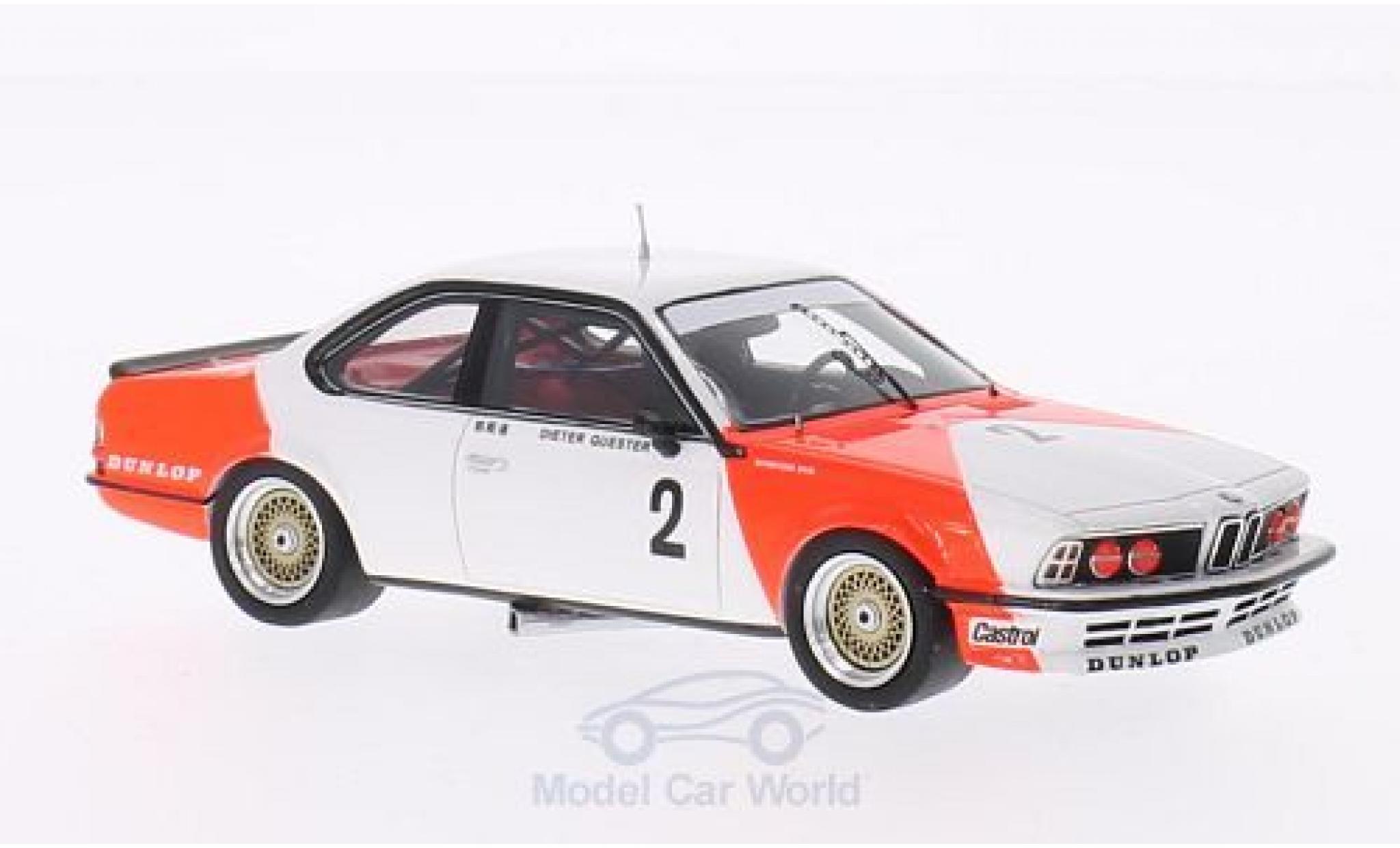 Bmw 635 CSI 1/43 Spark No.2 Marlboro Guia Race Macau Grand Prix 1983 D.Quester modelauto