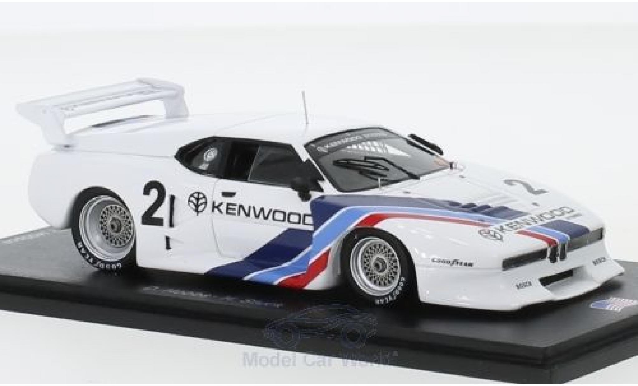 Bmw M1 1/43 Spark Gr.5 No.2 Kenwood 6h Mosport 1981 D.Hobbs/H-J.Stuck modelauto