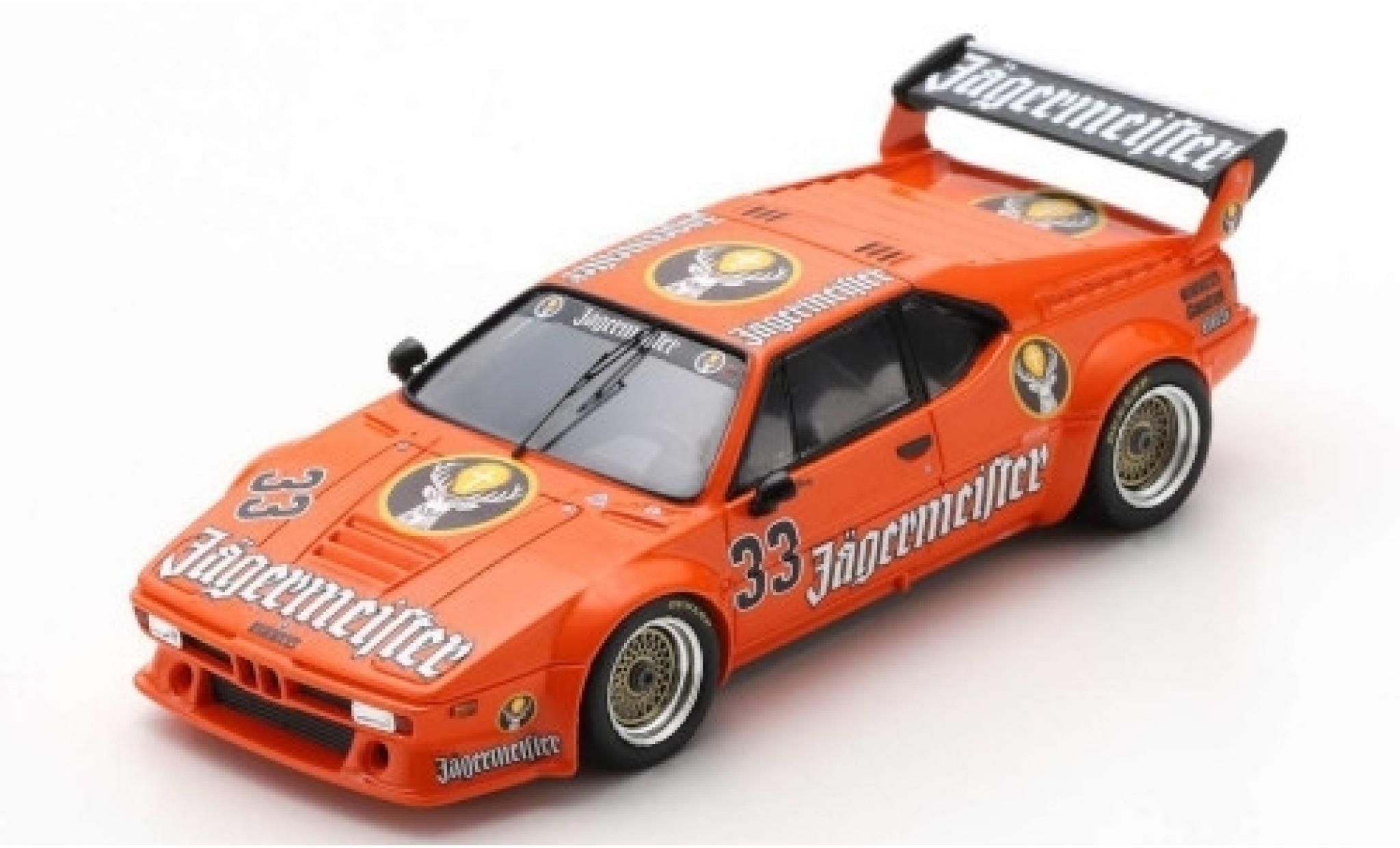 Bmw M1 1/43 Spark No.33 J&auml;germeister Norisring 1982 K.K&ouml;nig modelauto