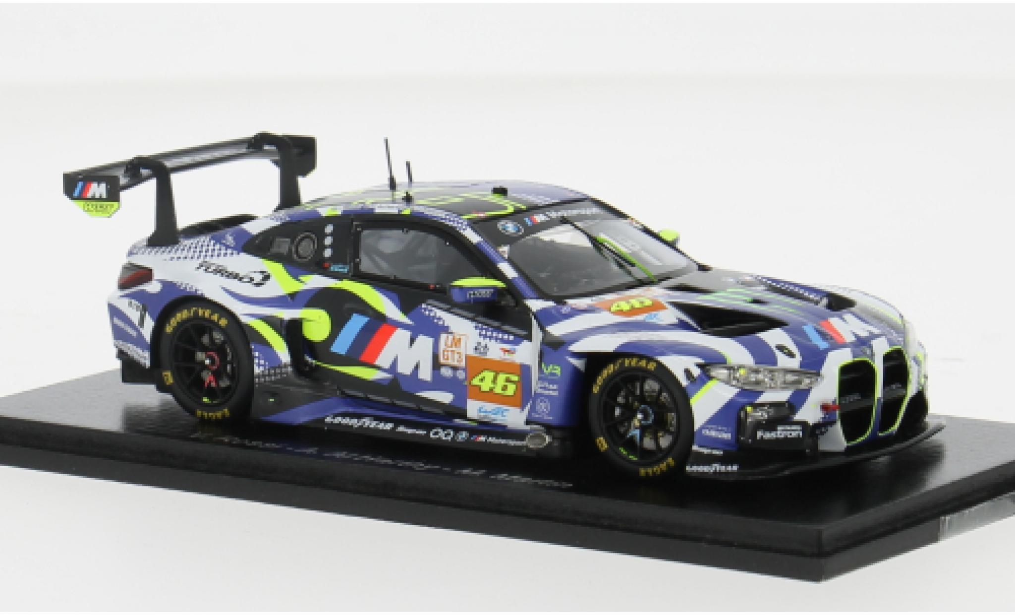 Bmw M4 1/43 Spark GT3 24h Le Mans 2024 Team WRT #46 1:43 modelauto