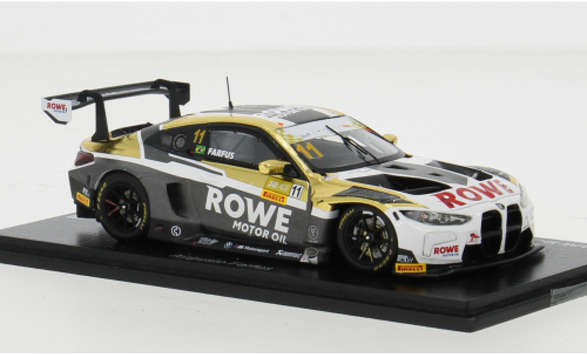 Bmw M4 1/43 Spark GT3 No.11 ROWE Racing Fia GT World Cup Macau 2023 1:43 modelauto