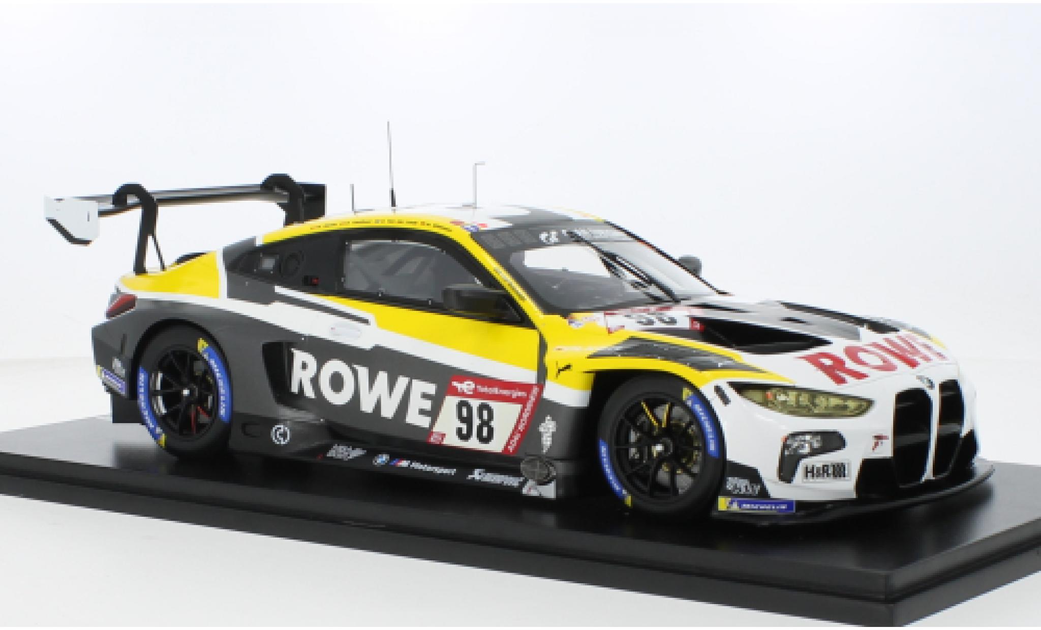 Bmw M4 1/18 Spark GT3 No.98 ROWE Racing 24h N&uuml;rburgring 2023 1:18 modelauto
