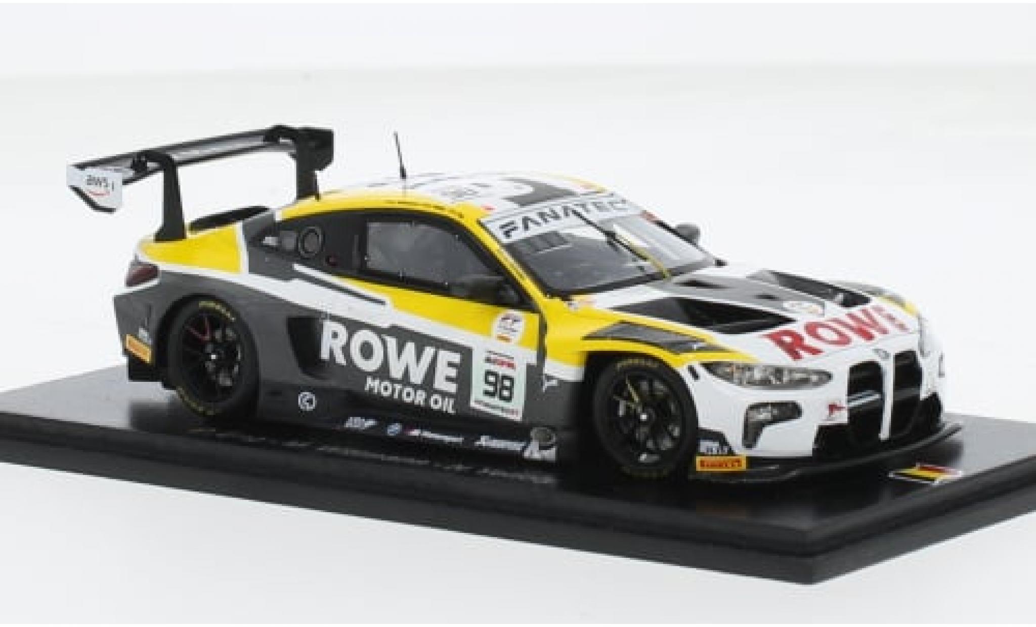 Bmw M4 1/43 Spark GT3 No.98 ROWE Racing 24h Spa 2023 1:43 modelauto