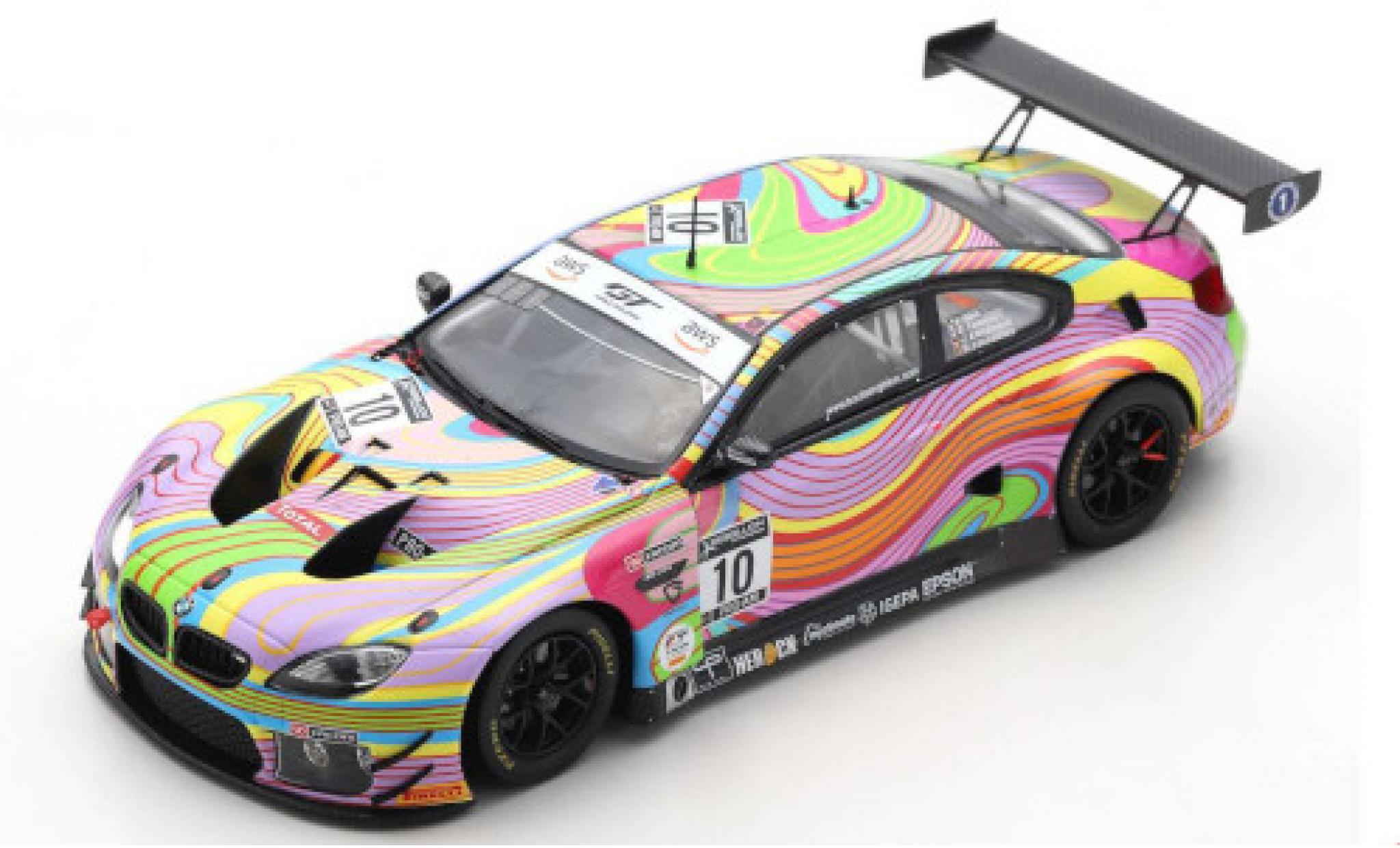 Bmw M6 1/43 Spark GT3 No.10 Boutsen Ginion 24h Spa 2020 K.Ojjeh/G.Vannelet/B.Lessennes/J.Klingmann modelauto