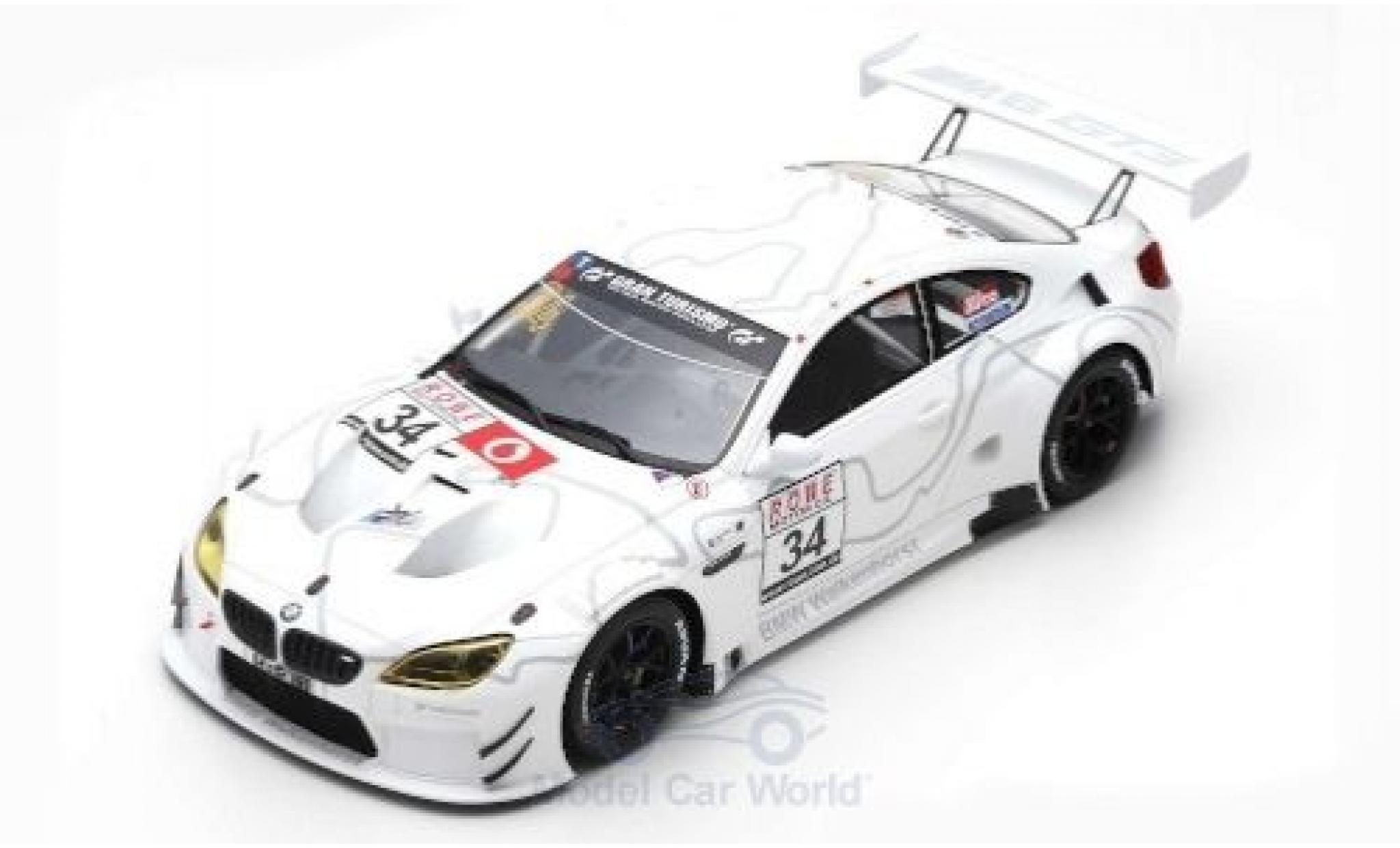 Bmw M6 1/43 Spark GT3 No.34 Walkenhorst Motorsport VLN 2018 C.Krognes/D.Pittard/R.Adams modelauto