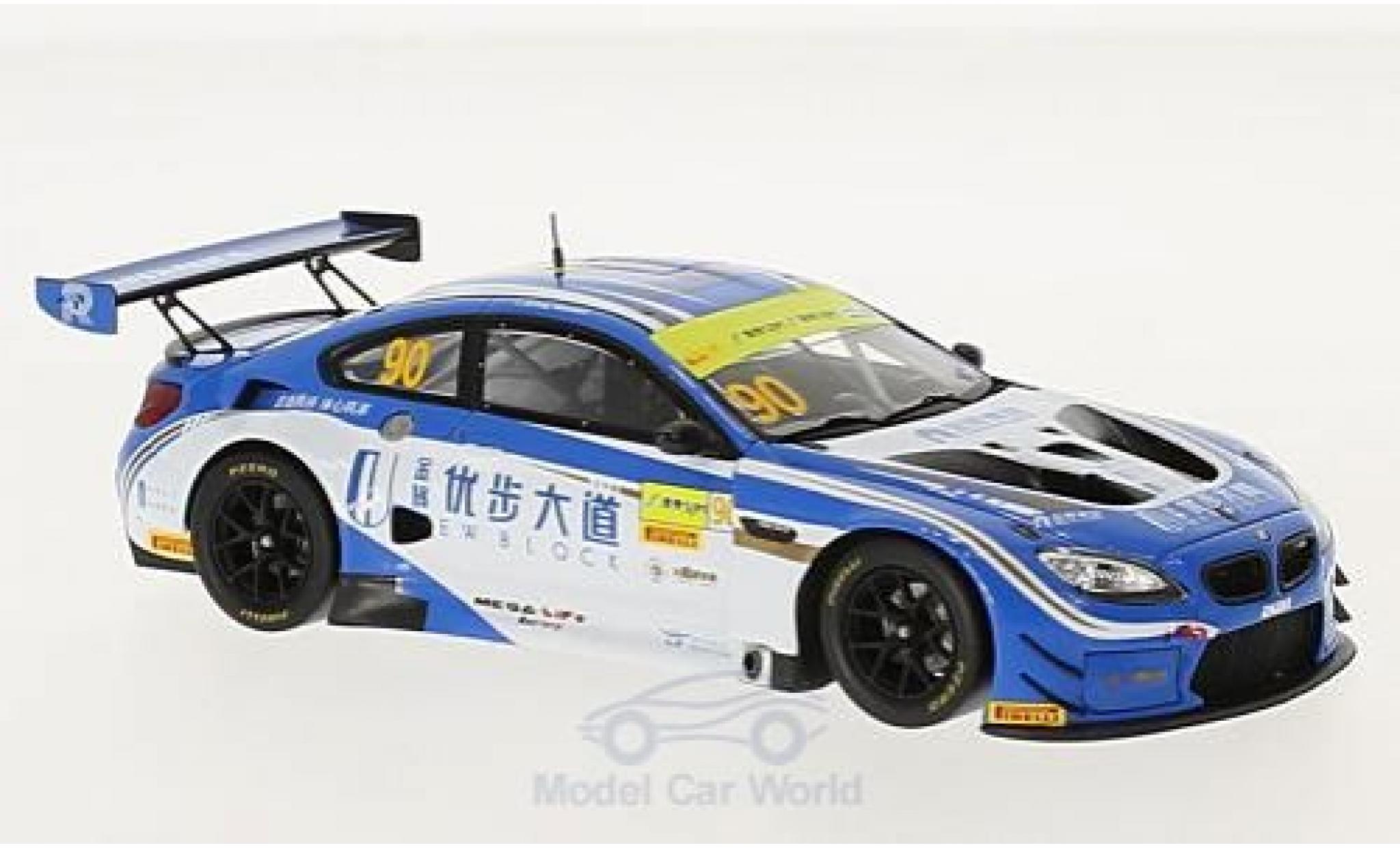 Bmw M6 1/43 Spark GT3 No.90 FIST Team AAI Fia GT World Cup Macau 2017 C.Mostert modelauto
