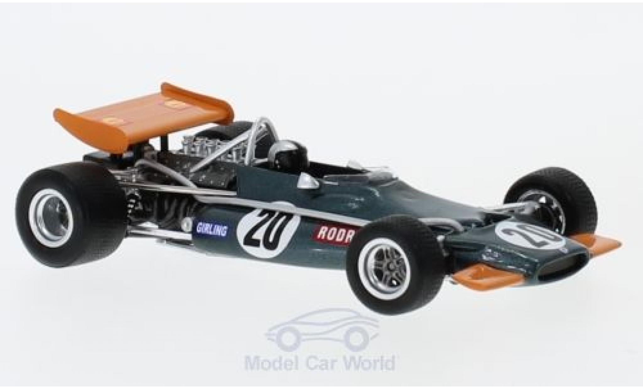 Brm P153 1970 1/43 Spark BRM No.20 Formel 1 GP South Afrika 1970 P.Rodriguez modelauto