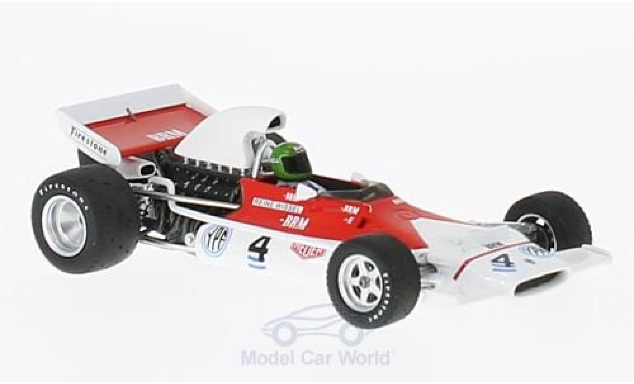 Brm P153 1972 1/43 Spark BRM No.4 GP Zilverinien 1972 R.Wisell modelauto