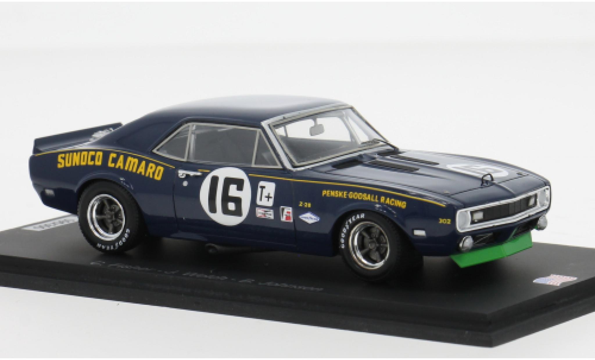 Chevrolet Camaro 1/43 Spark 12h Sebring 1968 #16 1:43 modelauto