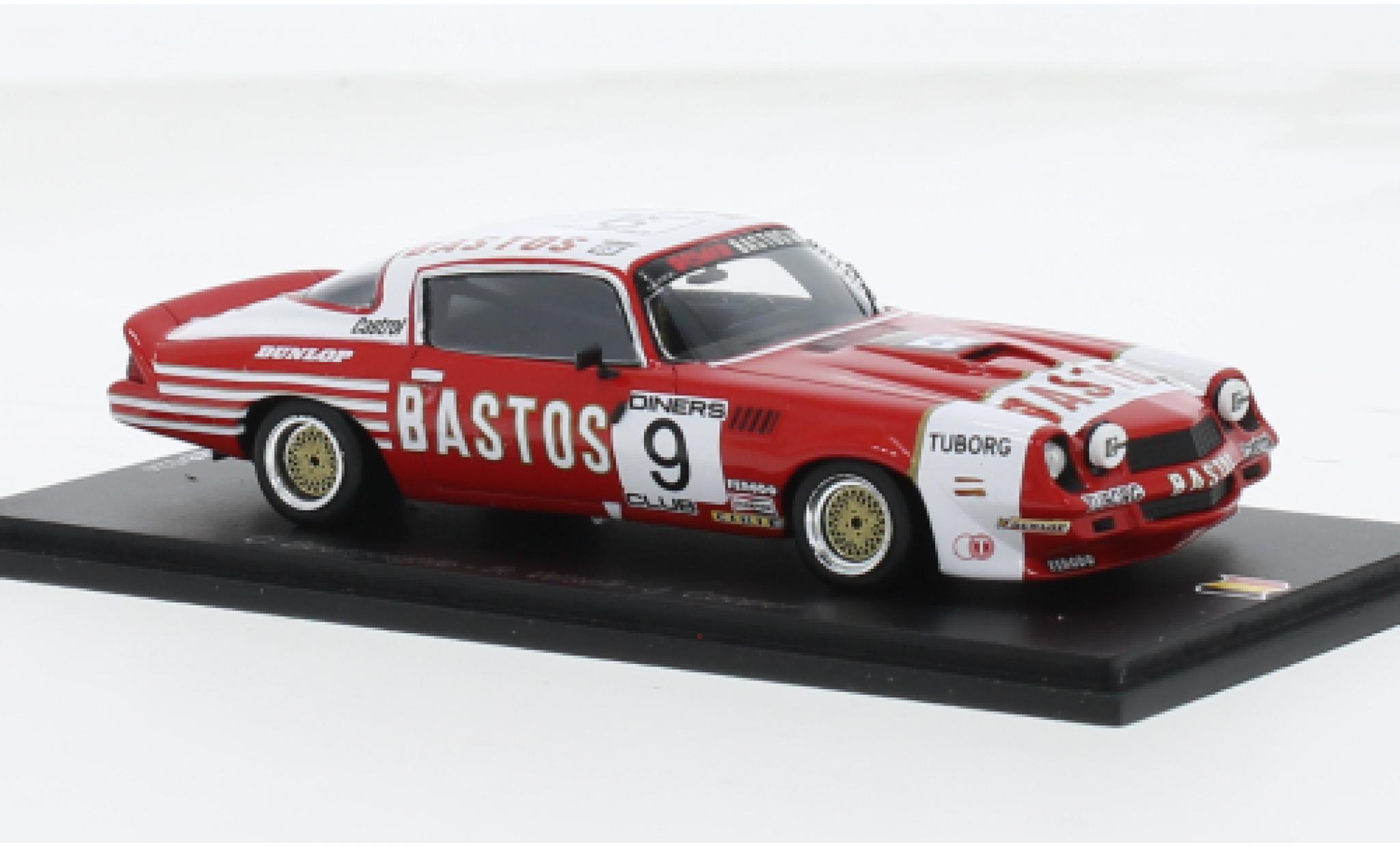 Chevrolet Camaro 1/43 Spark Z28 No.9 Bastos S.Power Racing Bastos 24h Spa 1981 1:43 modelauto